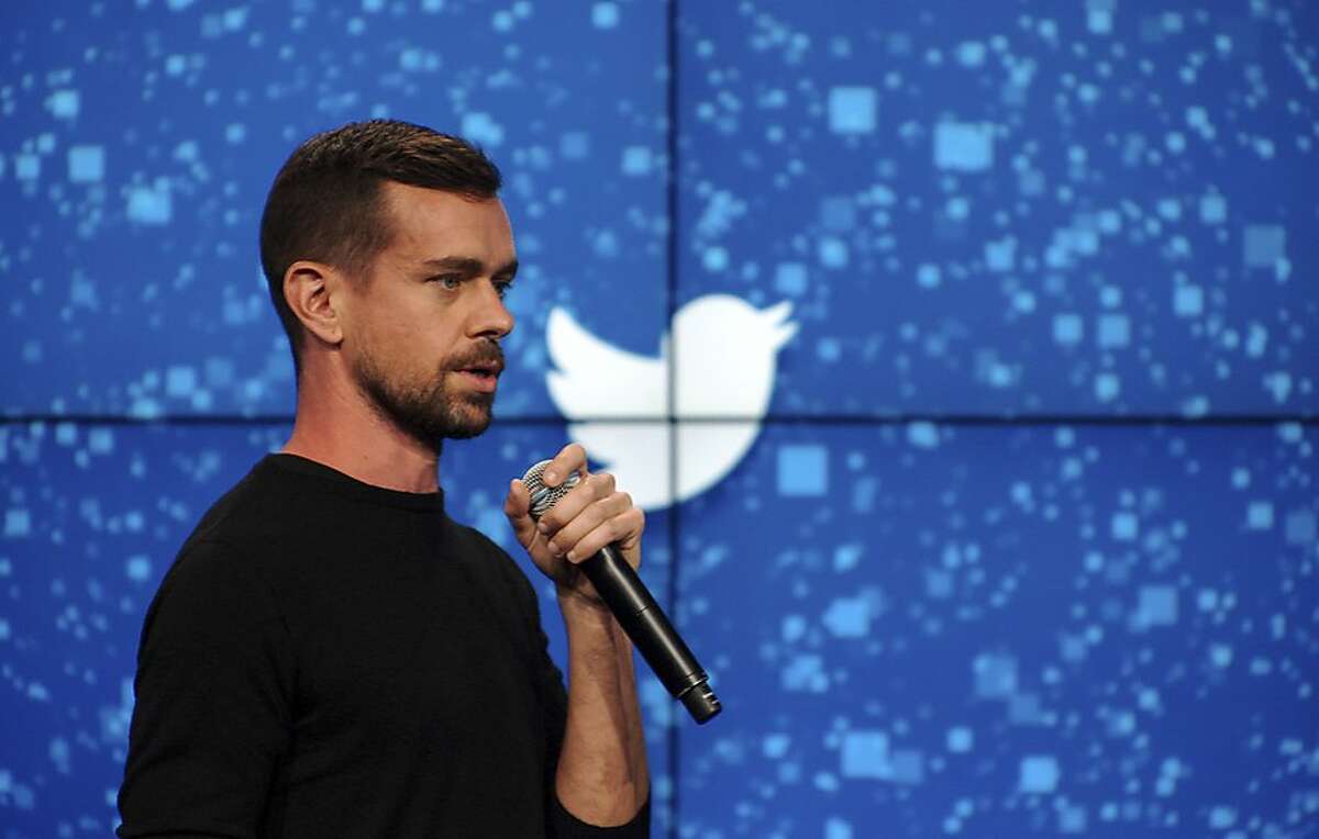 FILE -- Jack Dorsey, Twitter�s co-founder and newly appointed chief executive, speaks at a promotional event in New York, Oct. 8, 2015. Twitter announced Tuesday that it was laying off up to 336 employees, or 8 percent of its workforce, to cut costs while it tries to find ways to attract new users. (Bryan Thomas/The New York Times)