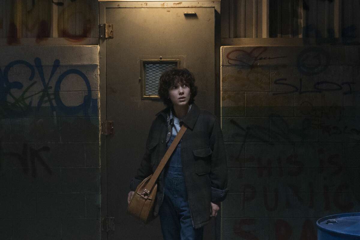 Millie Bobby Brown in a still from Netflix's "Stranger Things" season two.