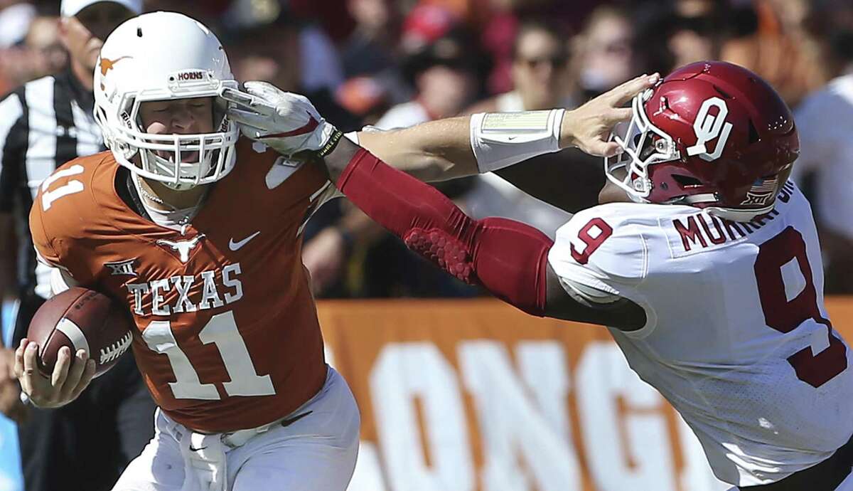 Texas Longhorns #11 Sam Ehlinger College Football Jersey - Top