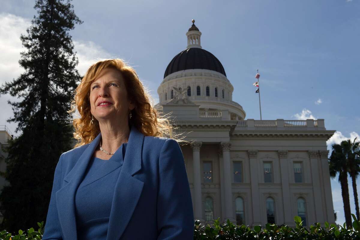 Kathleen Finnigan was fired from the Assembly in 2013 after filing a sexual harassment complaint against a then-Assemblyman for exposing himself to her. She reached as settlement this year with the Assembly for $100,000. Photographed Friday, October 20, 2017 at the State Capitol in Sacramento, Calif.