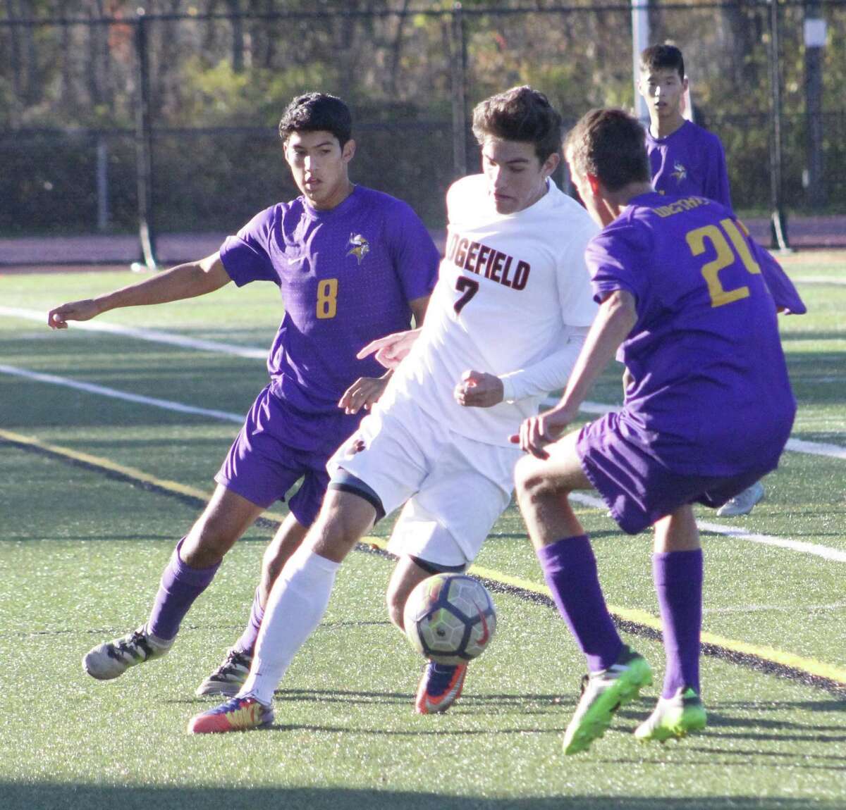 Ridgefield Tops Westhill In Boys Soccer Clash