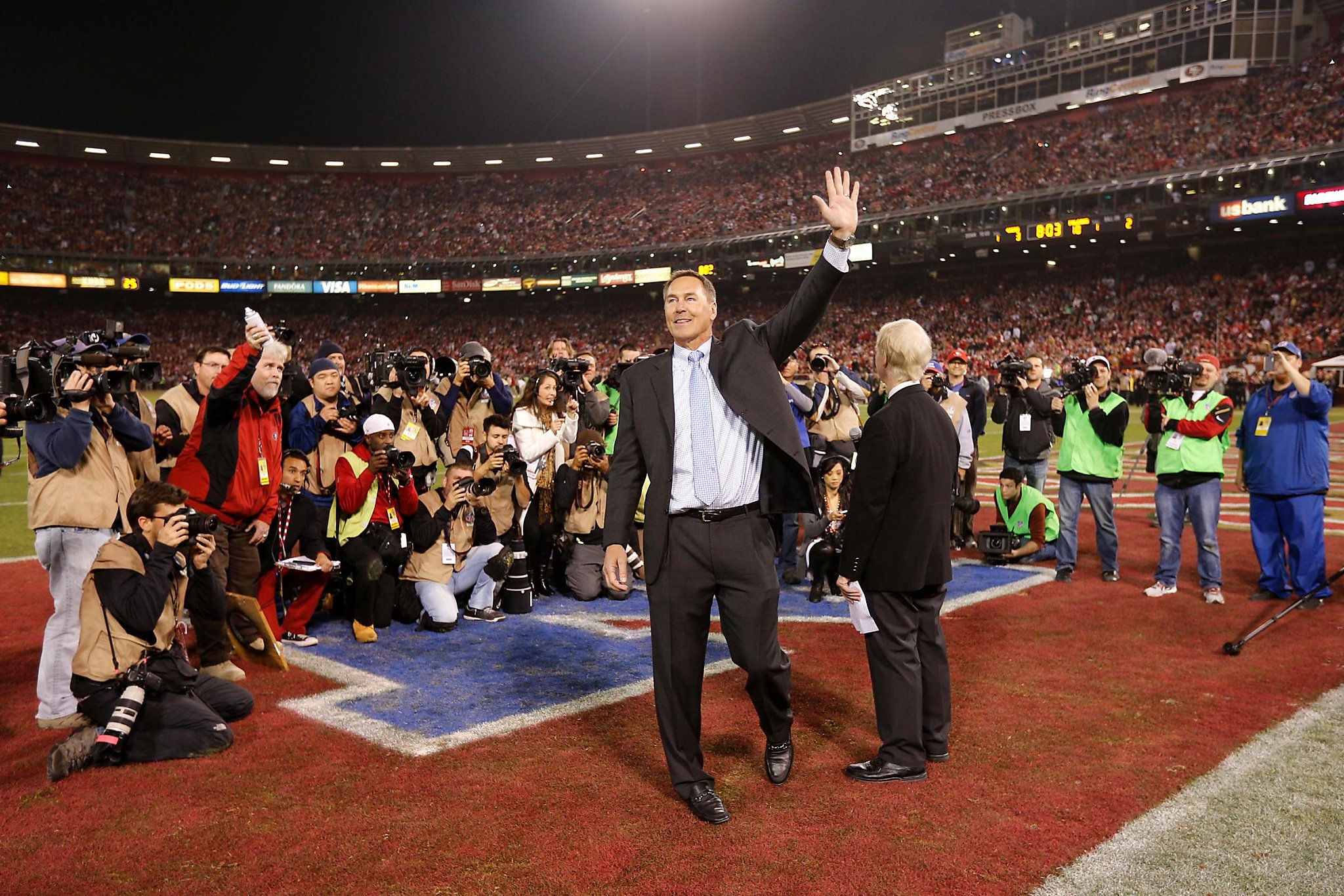 The Dwight Clark halftime ceremony was the 'best' part of the day - Niners  Nation