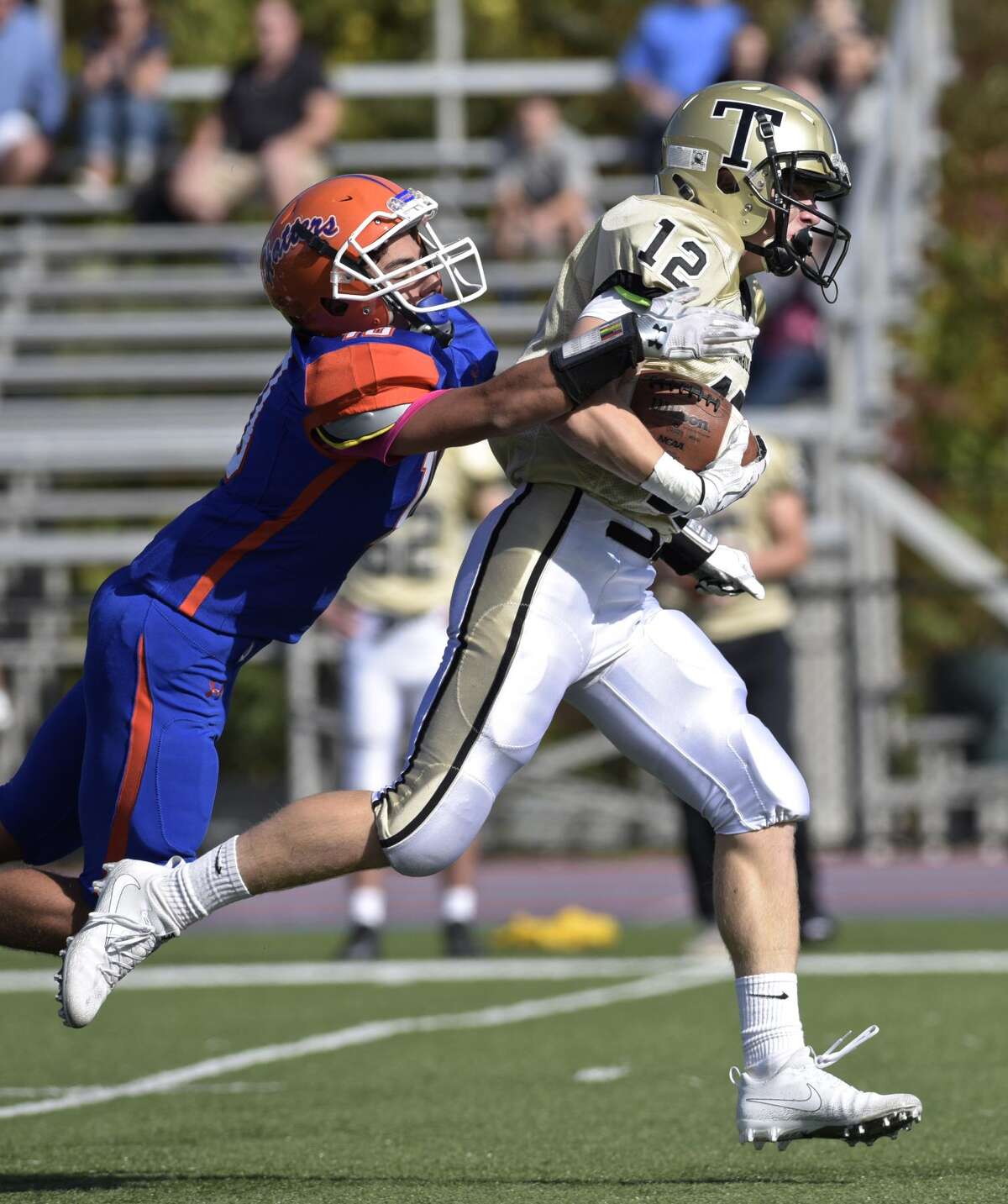 Danbury tops Trumbull for first football victory