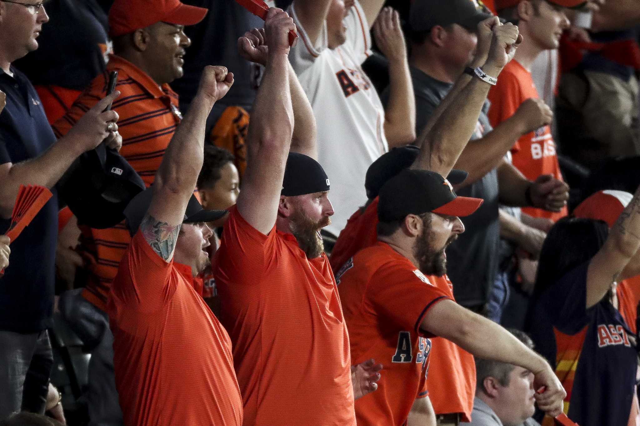 Astros fans make Minute Maid Park deafening for Game 7