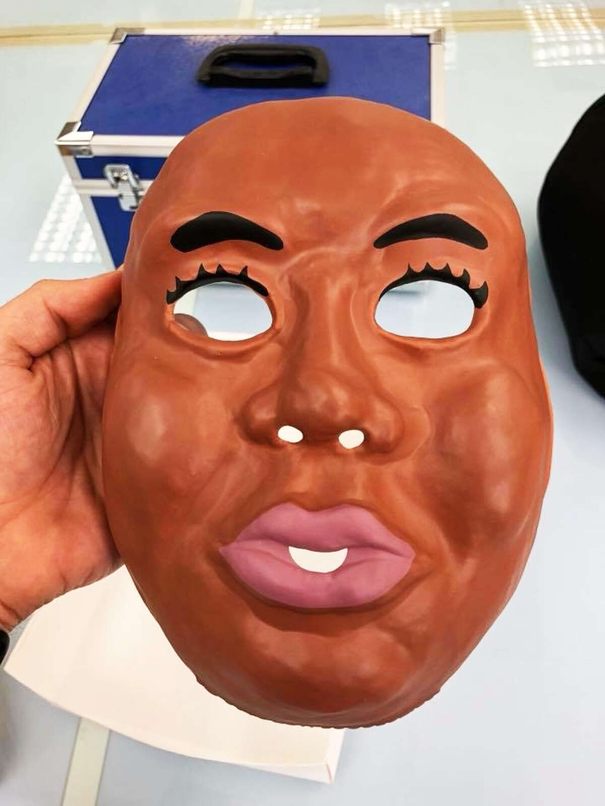 Artist Trenton Doyle Hancock designs wild Halloween masks