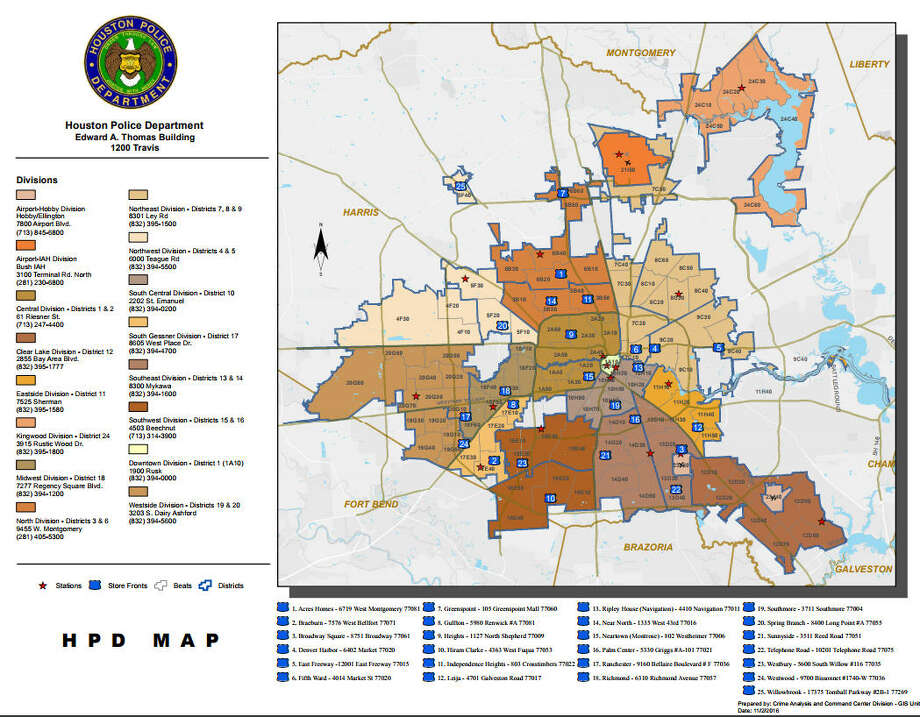 These Houston neighborhoods have the most reported crime, according to