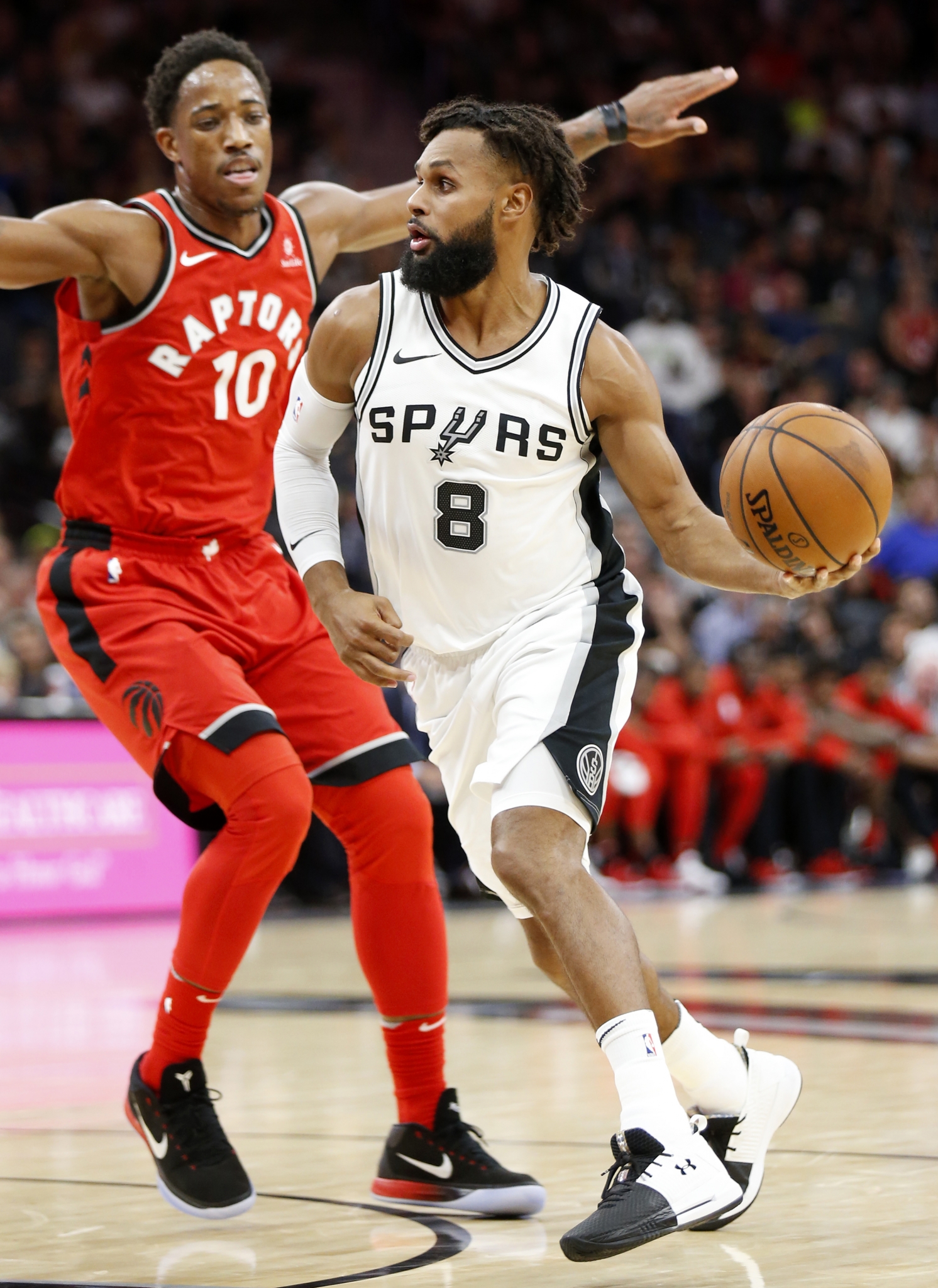 DeMar DeRozan shares first photos of himself wearing Spurs gear