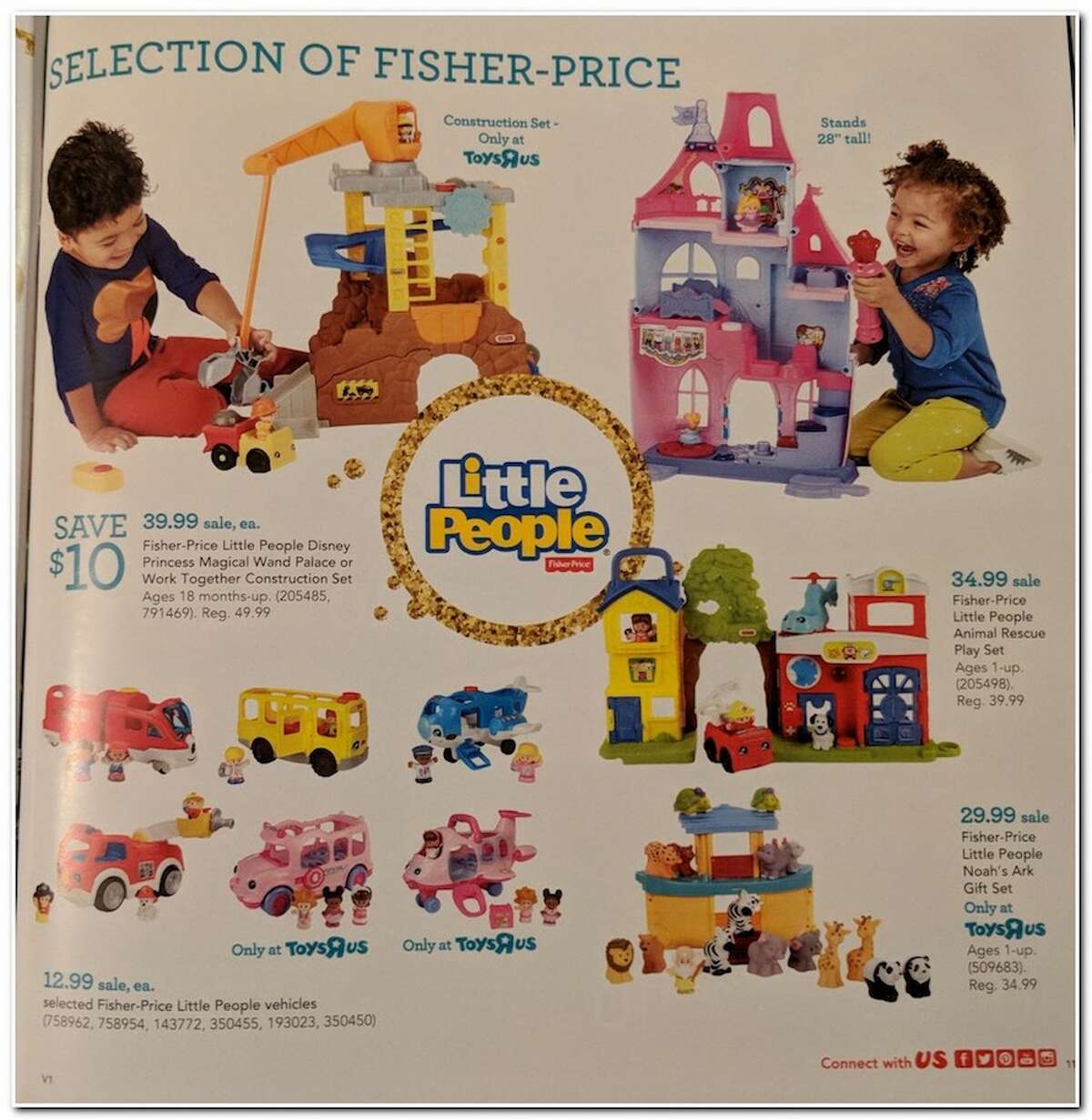 Check out the Toys 'R' Us Toy Book for 2017 to get ideas for the little