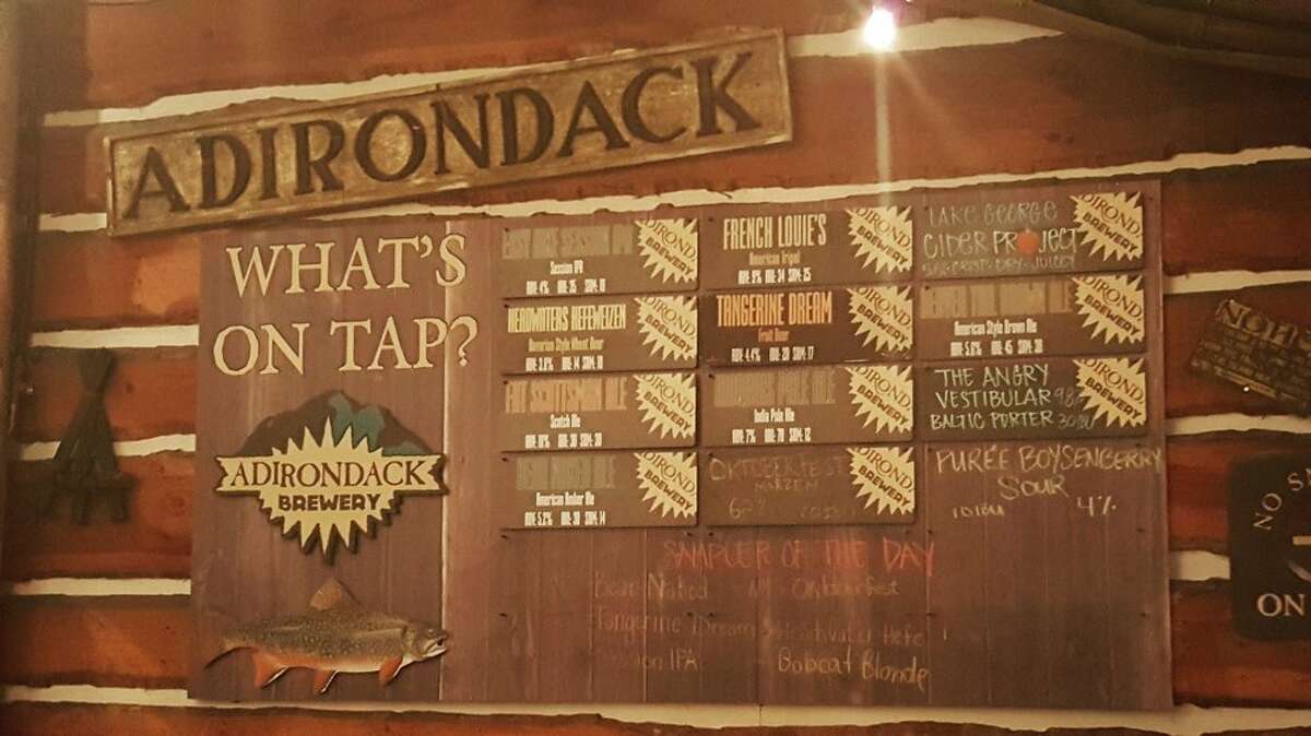 Adirondack Brewery Opened: 1999Location: Lake GeorgeBeers include: Bear Naked Ale, Easy Hike Session IPA, Iroquois Pale Ale