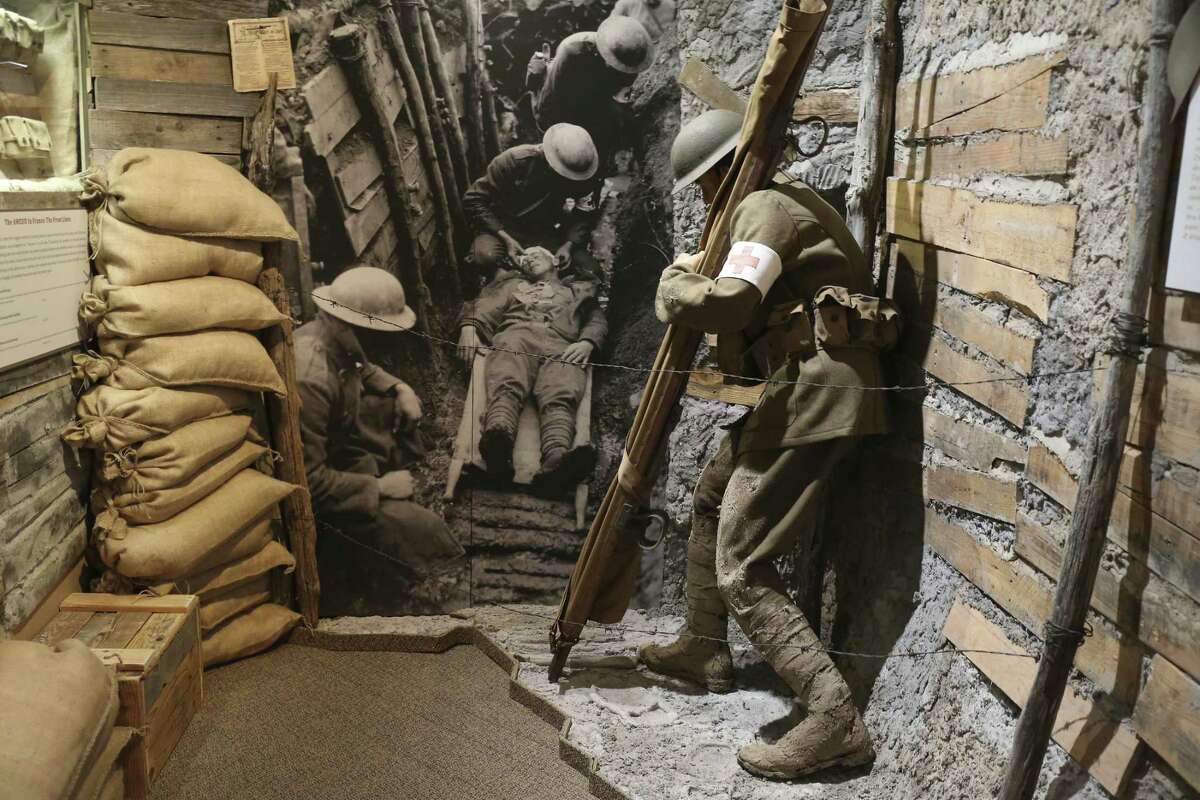 A special exhibit on World War I is part of the U.S. Army Medical Department Museum at Fort Sam Houston.