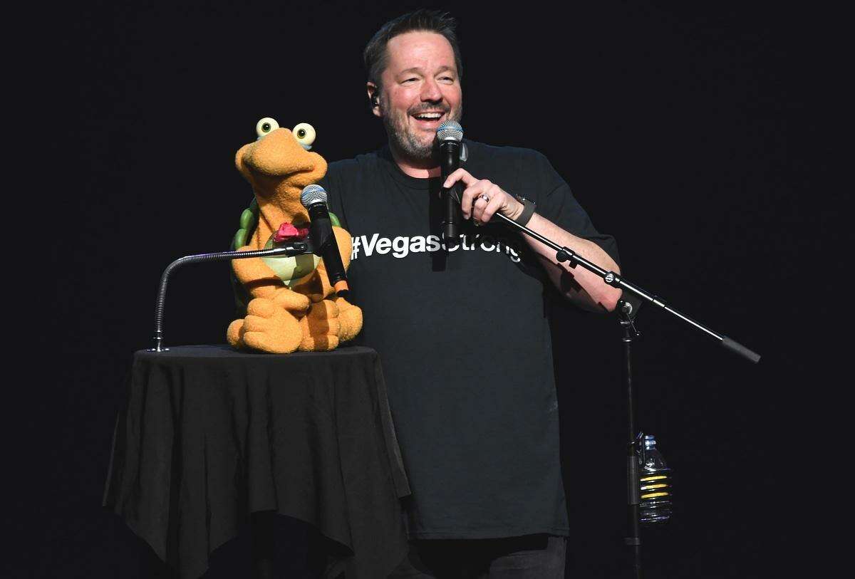 Ventriloquist, impressionist, comedian and singer Terry Fator performs with Winston the Turtle in the Grand Theater at Foxwoods during his show on Oct. 20. He was the winner of season two of Americas Got Talent, and received the million dollar prize. The following year, he was signed on as the headliner at The Mirage hotel and casino in Las Vegas with a five-year, $100 million contract. To learn more about this very entertaining man, visit www.terryfator.com