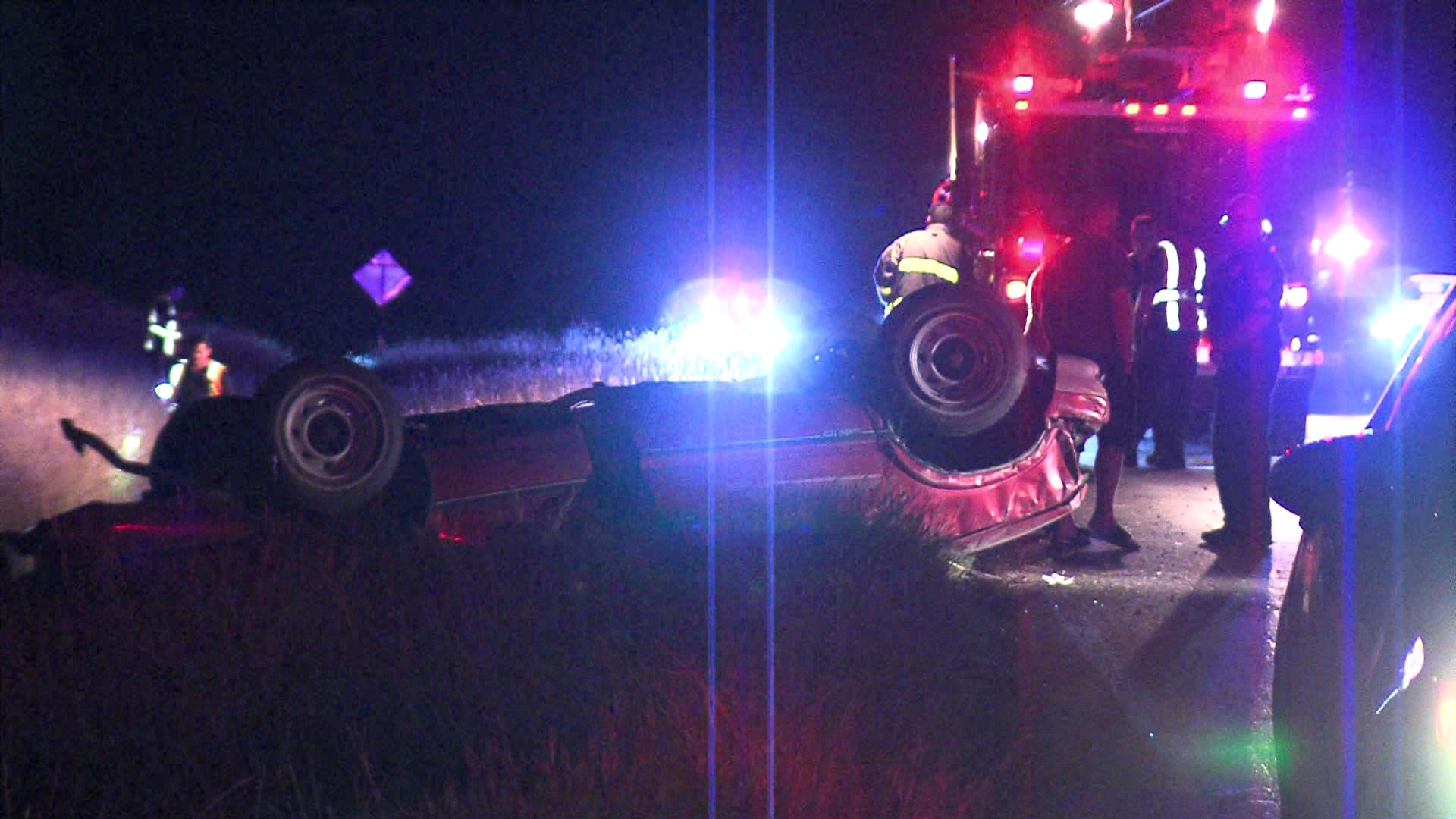 Driver ejected from pickup truck during rollover crash on far North Side