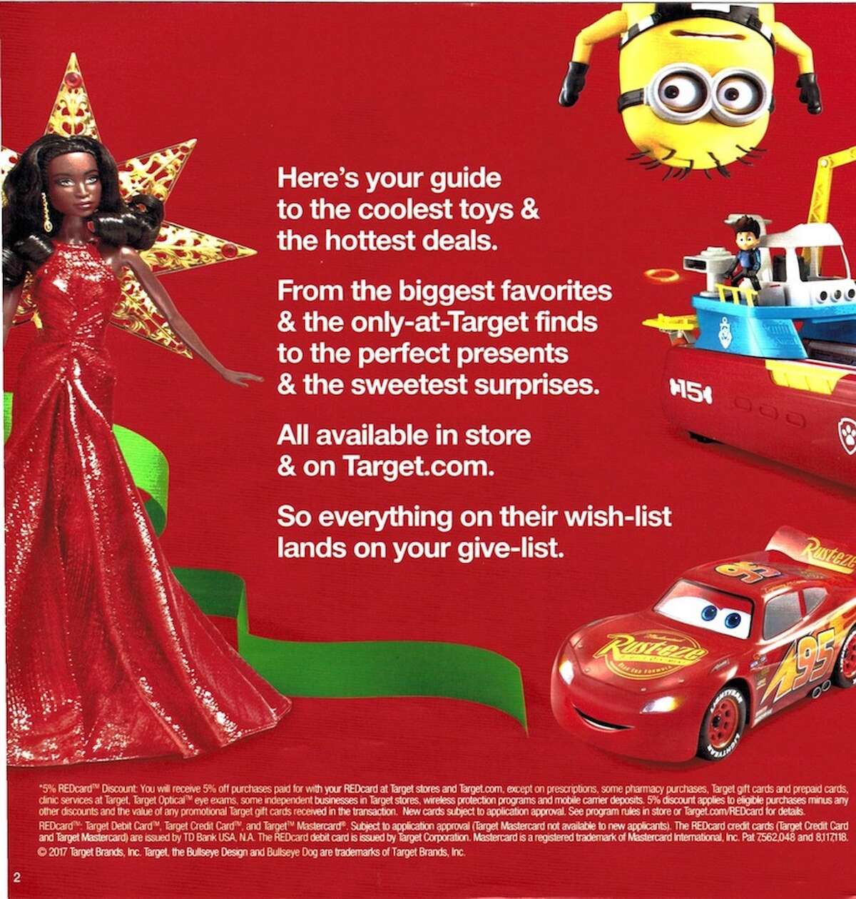 Target released their 2017 Toy Book ad to highlight their top picks of toys this gift-giving season.