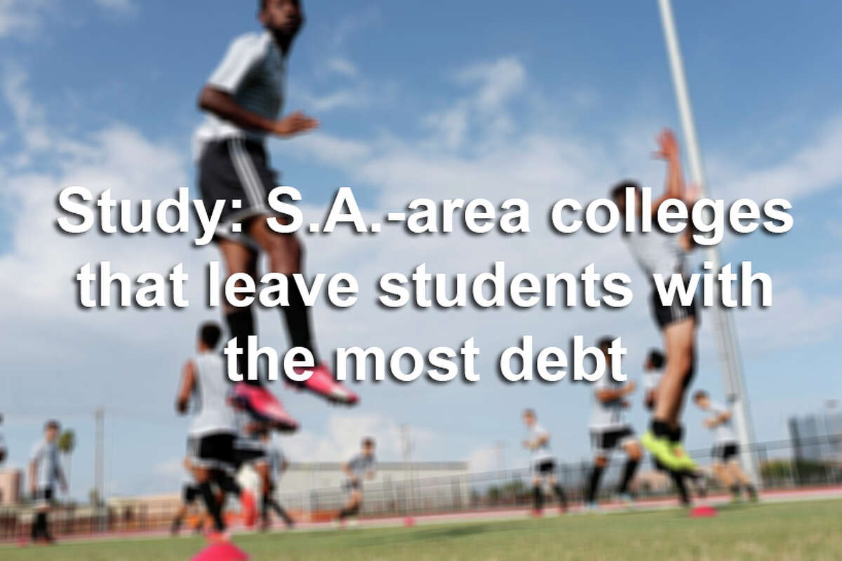 A LendEDU study found how much debt Texas students are left with after graduating. Texas was ranked 37th in the country for states with the most debt, with an average of $26,236. Click through the slideshow to see where San Antonio-area universities landed on the list.