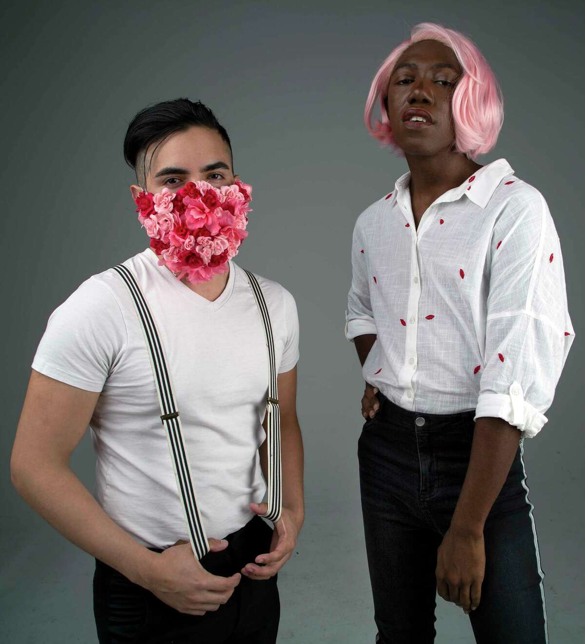 Luis Cerda, left, and Stoo Gogo form the new Houston pop duo Bling St.