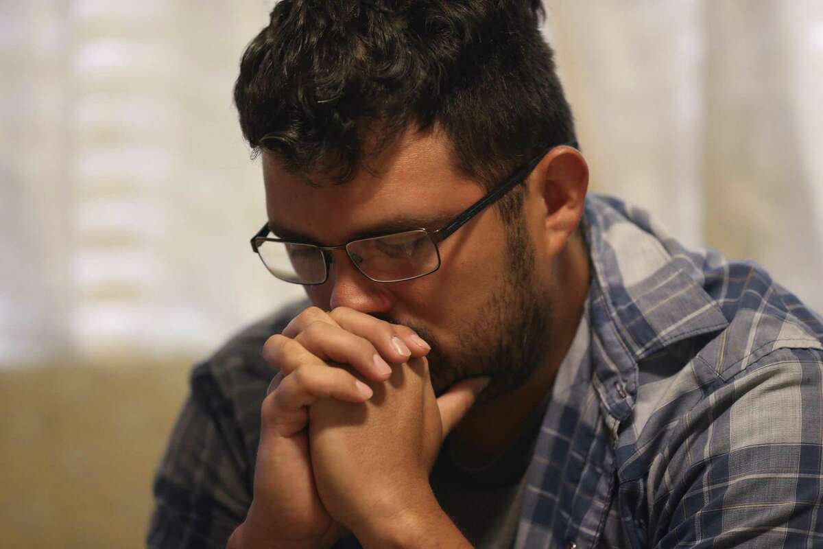 Rick Rodriguez, 31, has struggled with PTSD since deploying to Iraq in 2010 with the Army Reserves. The Harlingen resident, who survived a suicide attempt last year, has learned to accept his diagnosis yet still feels like an outsider in his own country. “We have a cultural gap between veterans and civilians,” he said.