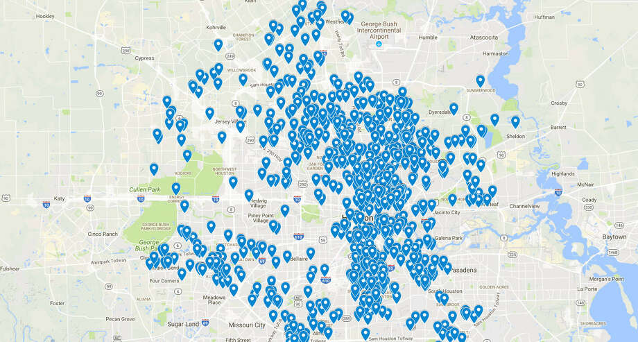 Houston Neighborhoods With The Most Registered Sex Offenders Houston Chronicle 0173