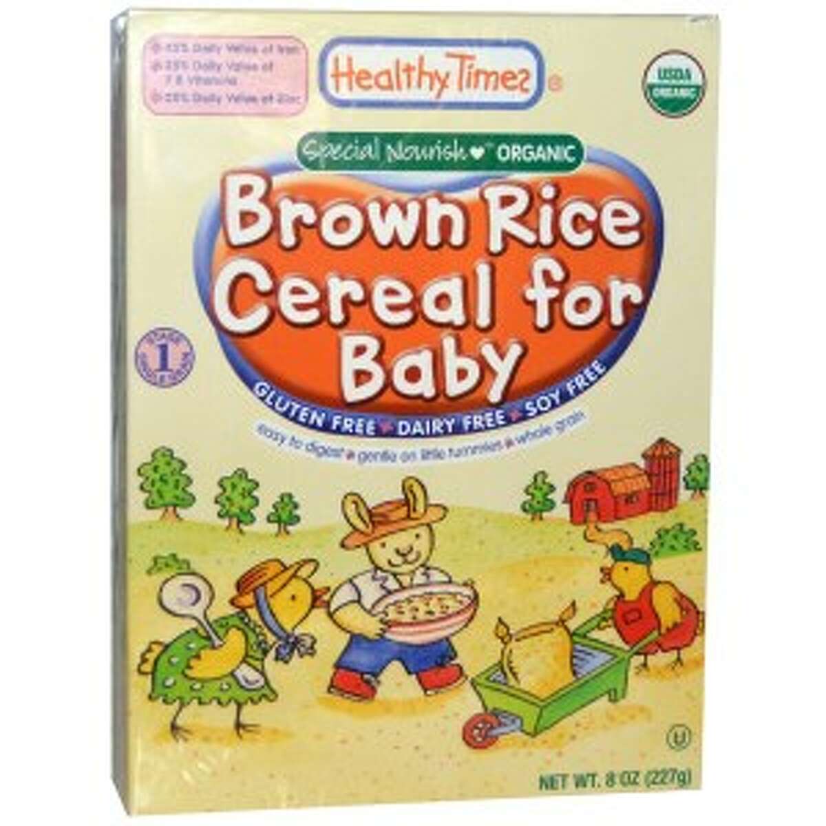 Arsenic in baby food Study finds high levels in popular namebrand cereals