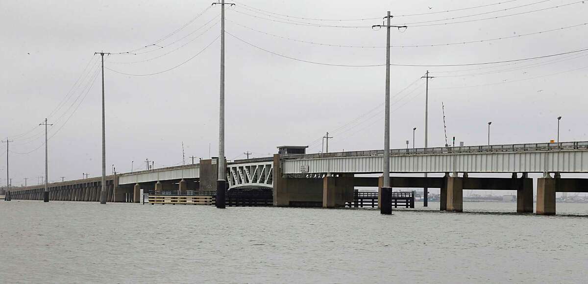 A Galveston County bond package would fund repair of the drawbridge on the Pelican Island Causeway.