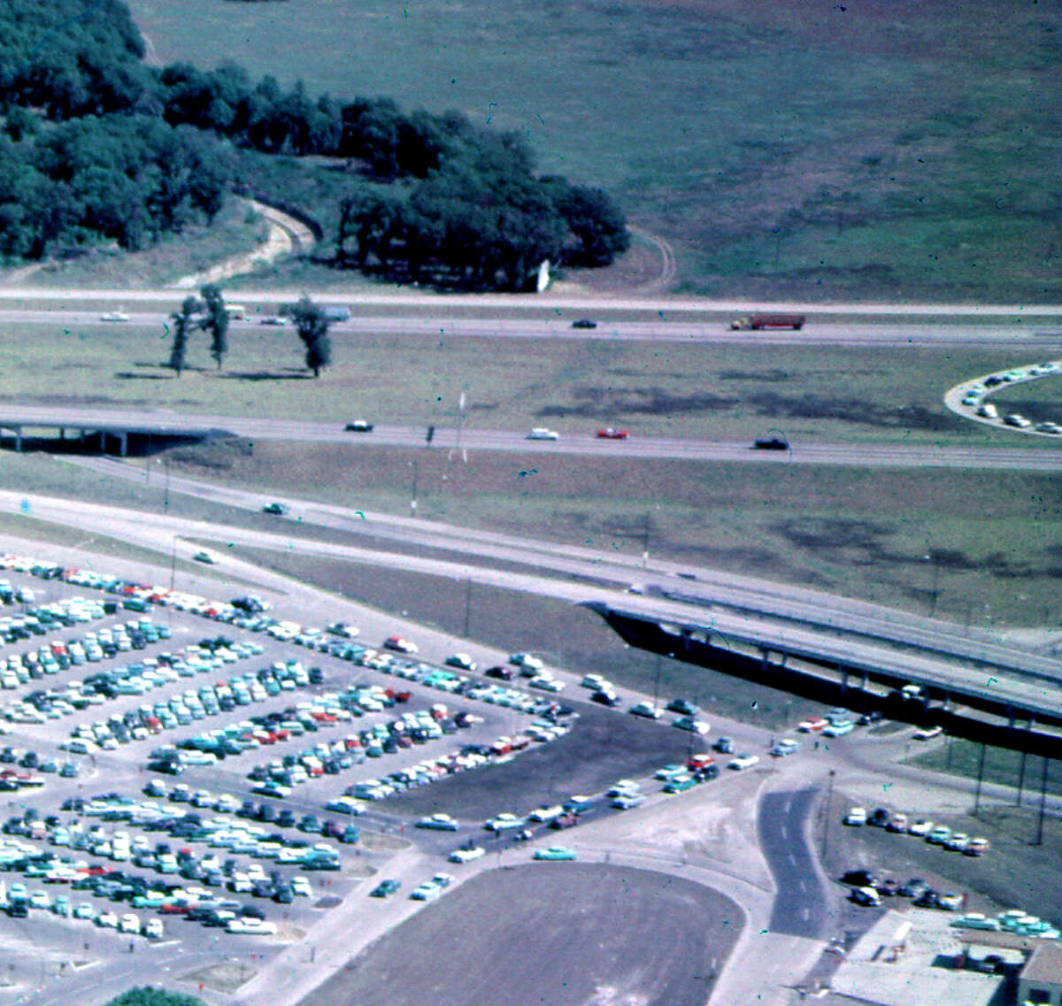 Aerial photo shows how the Gulfgate area looked before the shopping