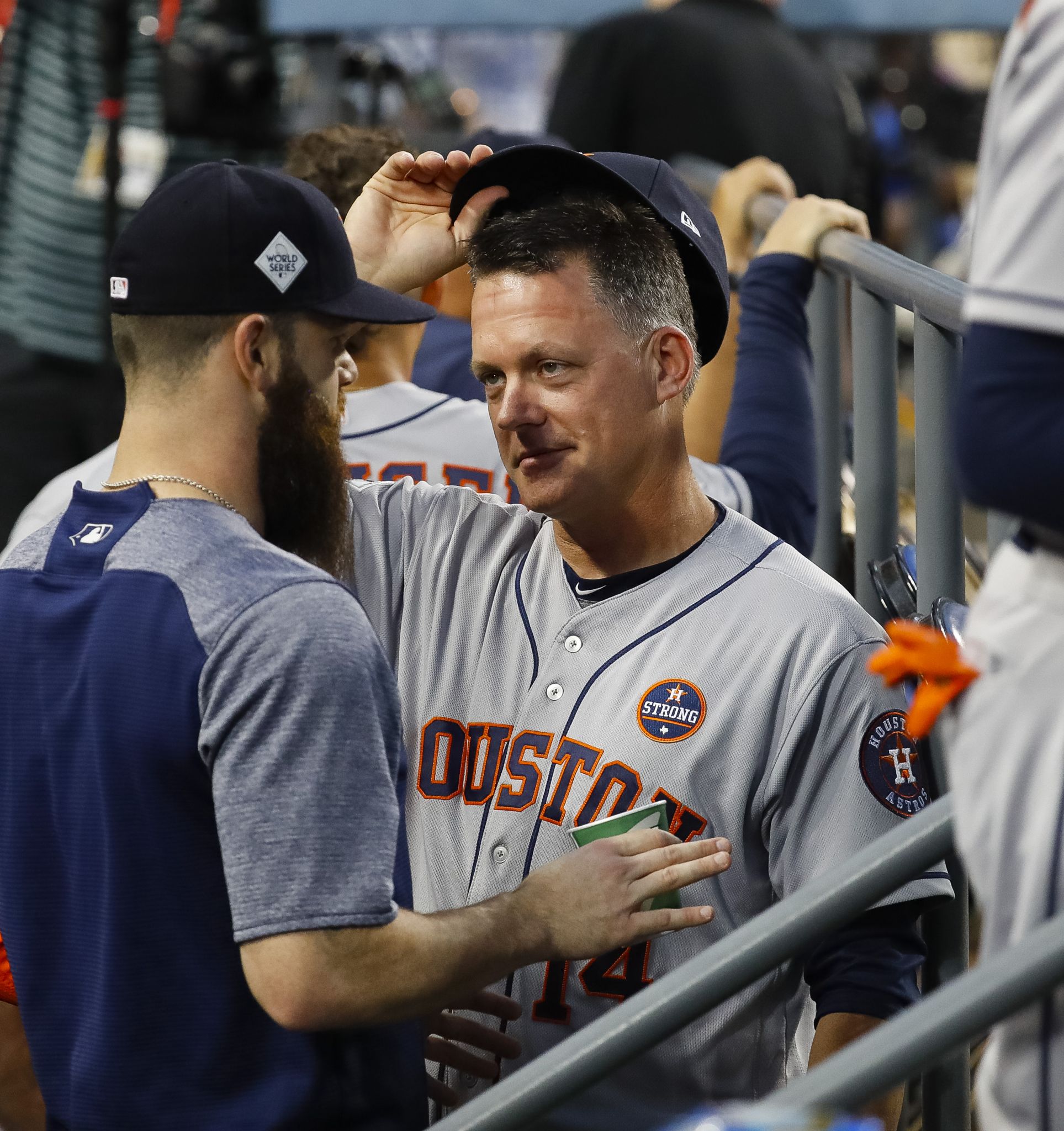 Houston Astros AJHinch GIF - HoustonAstros AJHinch DallasKeuchel