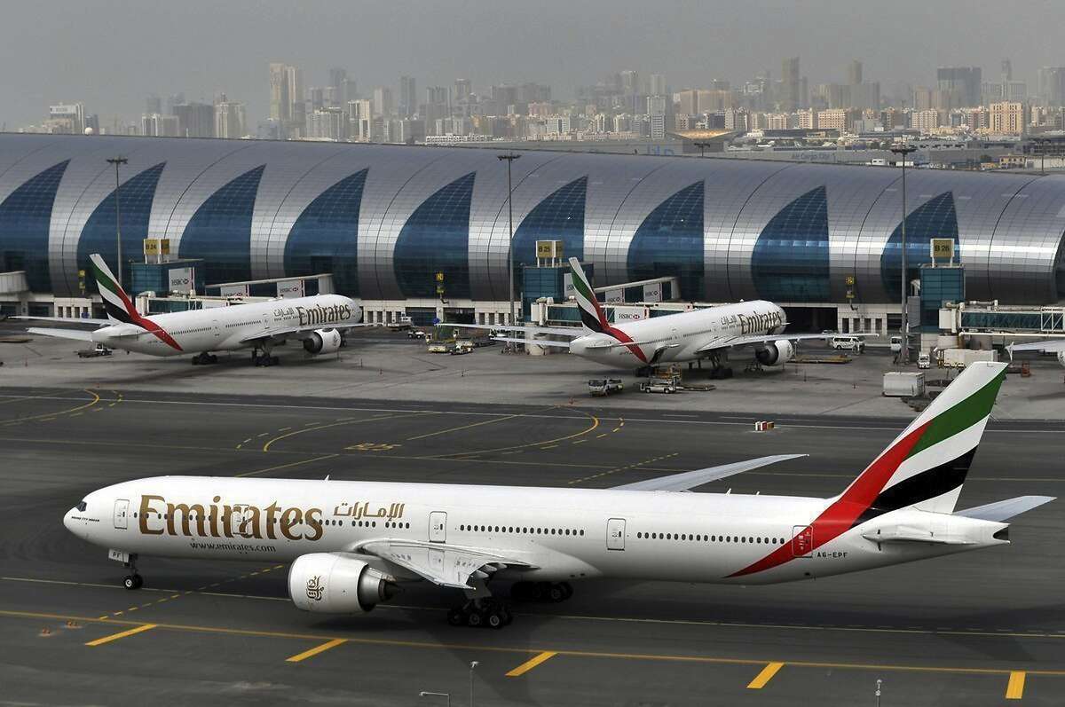 Emirates flight attendant dies after falling out of a Boeing 777 - March 16 An Emirates Airline flight attendant died on after falling out of a plane while it was parked at the gate in Entebbe, Uganda before a flight. The female flight attendant was rushed to a nearby hospital with injuries to her face and knees but died soon after. FULL STORY