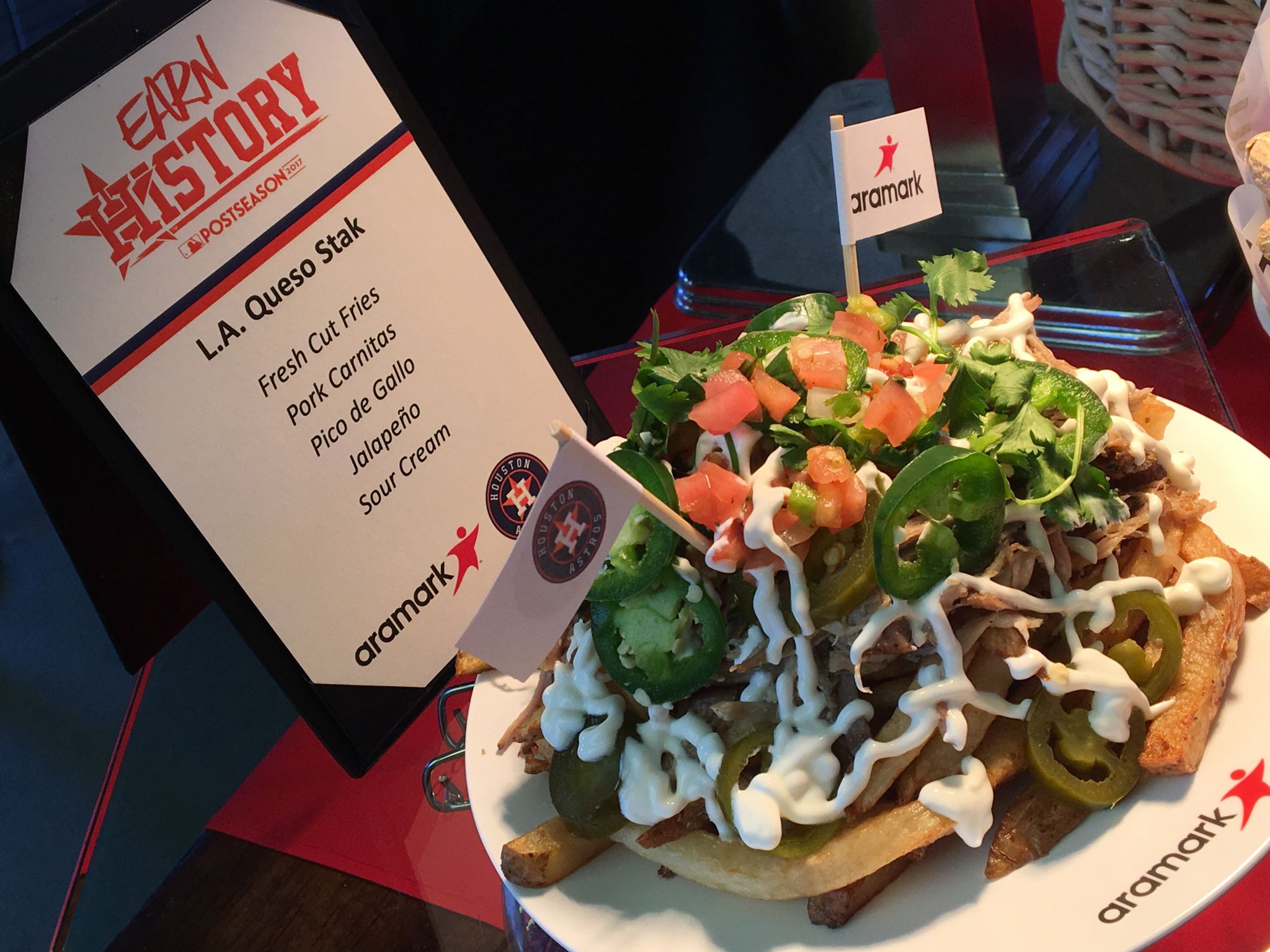 Aramark rolls out all the carbs for Astros postseason play at Minute Maid  Park