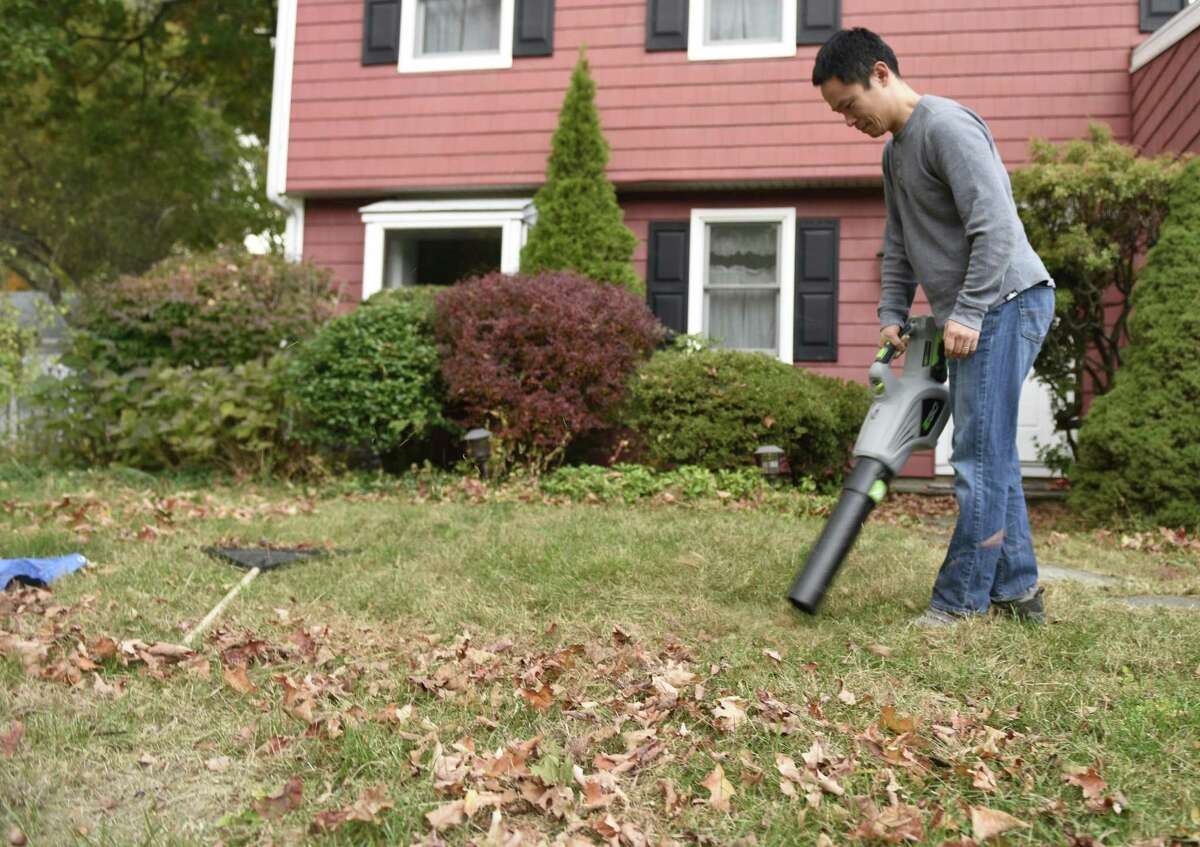 Electric leaf blower problem. 