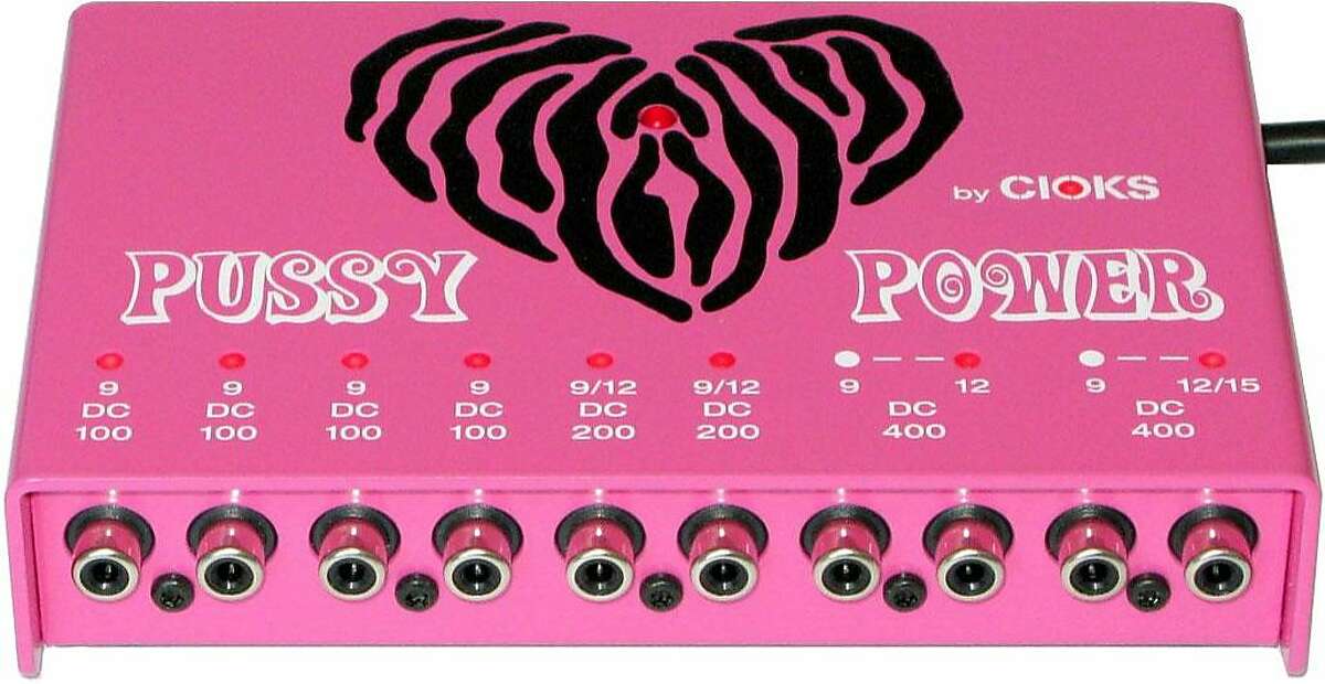 Pussy Power effects pedal power unit by Poul Cioks of Denmark�(from the exhibit �PedalCulture: The Guitar Effects Pedal as Cultural Artifact� at San Francisco State University)