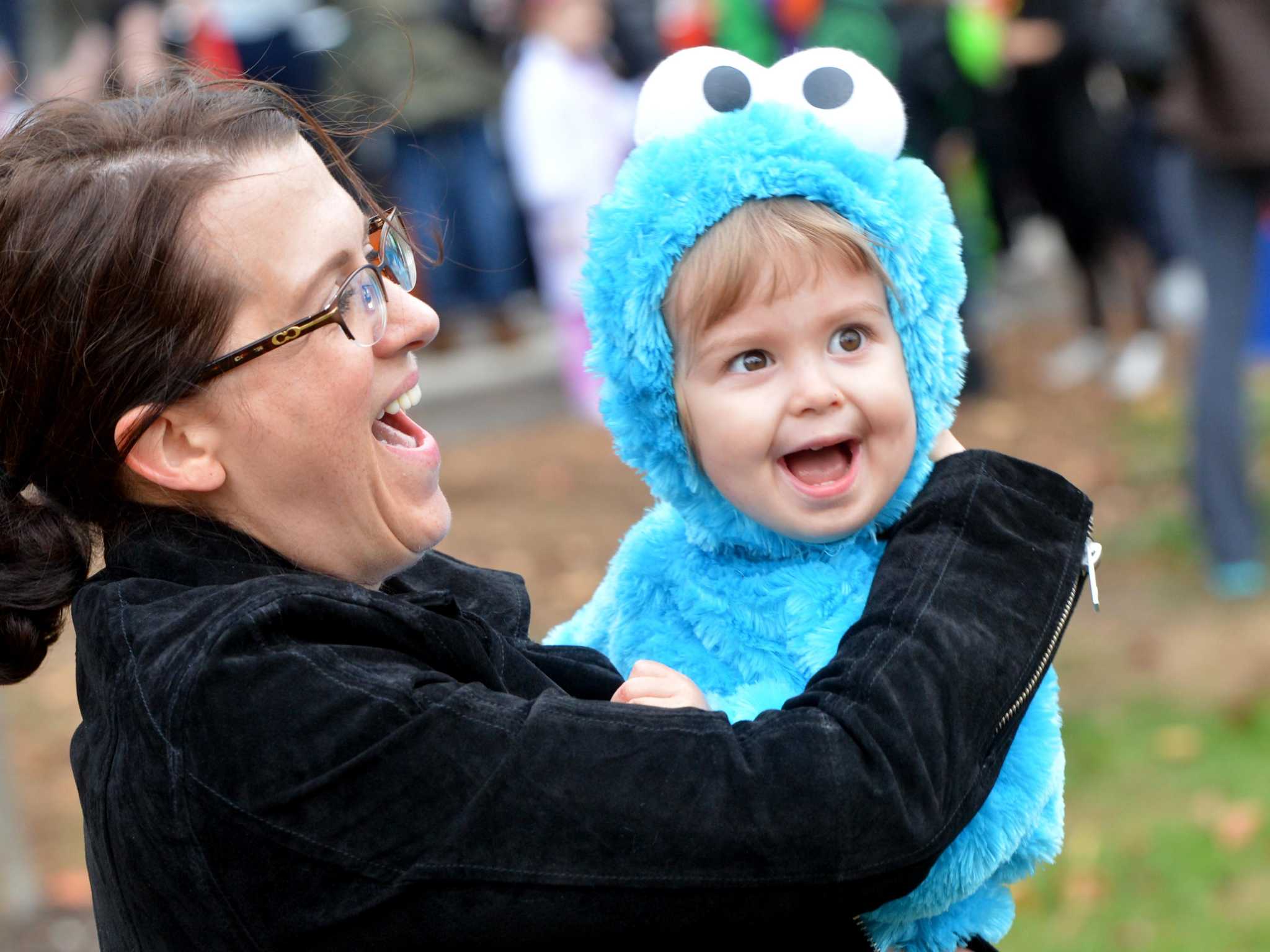 Halloween parade steps off in Westport