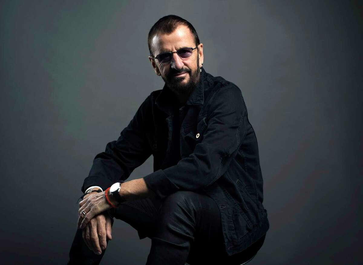 Ringo Starr poses for a portrait on Monday, June 13, 2016, in New York. Starr is currently on a U.S. tour with his All-Starr band, which wraps on July 2 in Los Angeles. He turns 76 on July 7. (Photo by Scott Gries/Invision/AP)