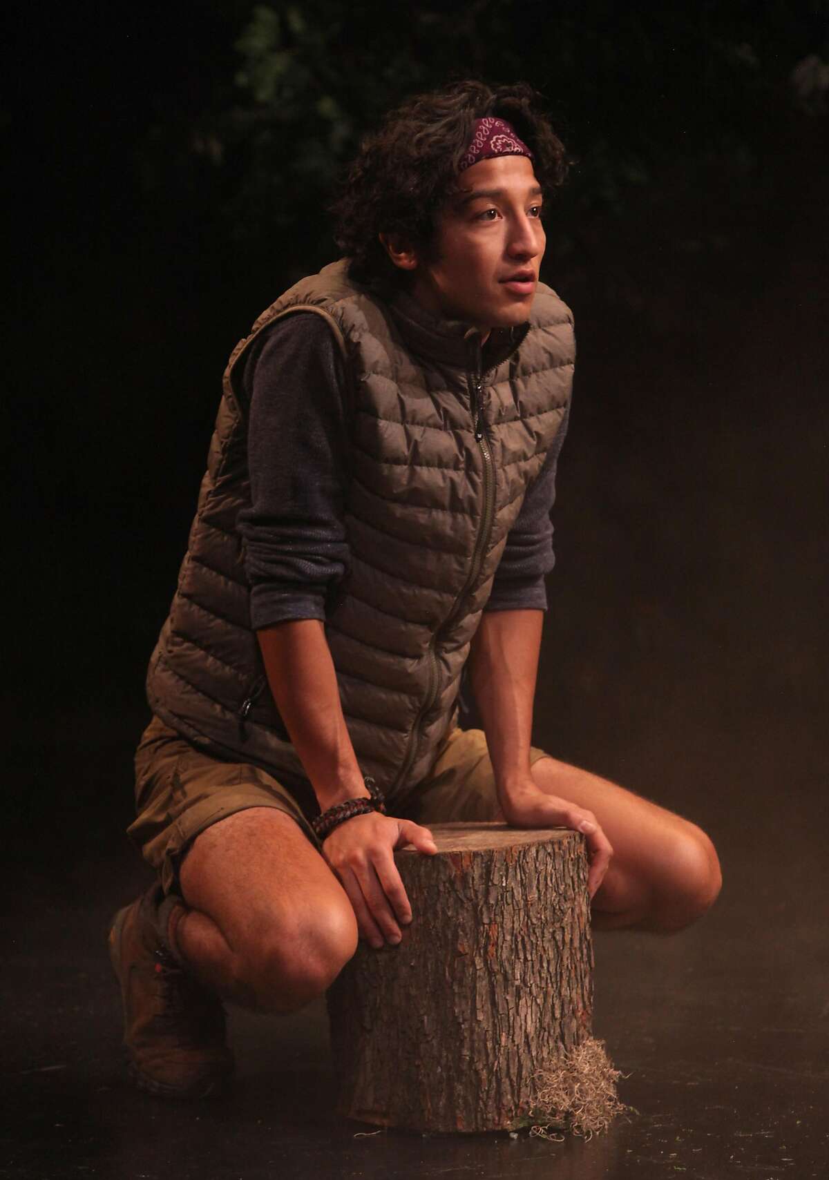 Caleb Cabrera as Tom�in Magic Theatre's "The Eva Trilogy."