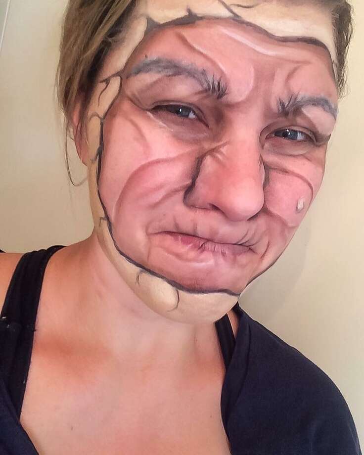 Photos: Bay Area makeup artist transforms herself with frightening ...