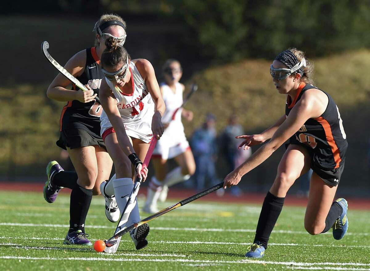Greenwich field hockey tops Ridgefield to advance to FCIAC semifinals