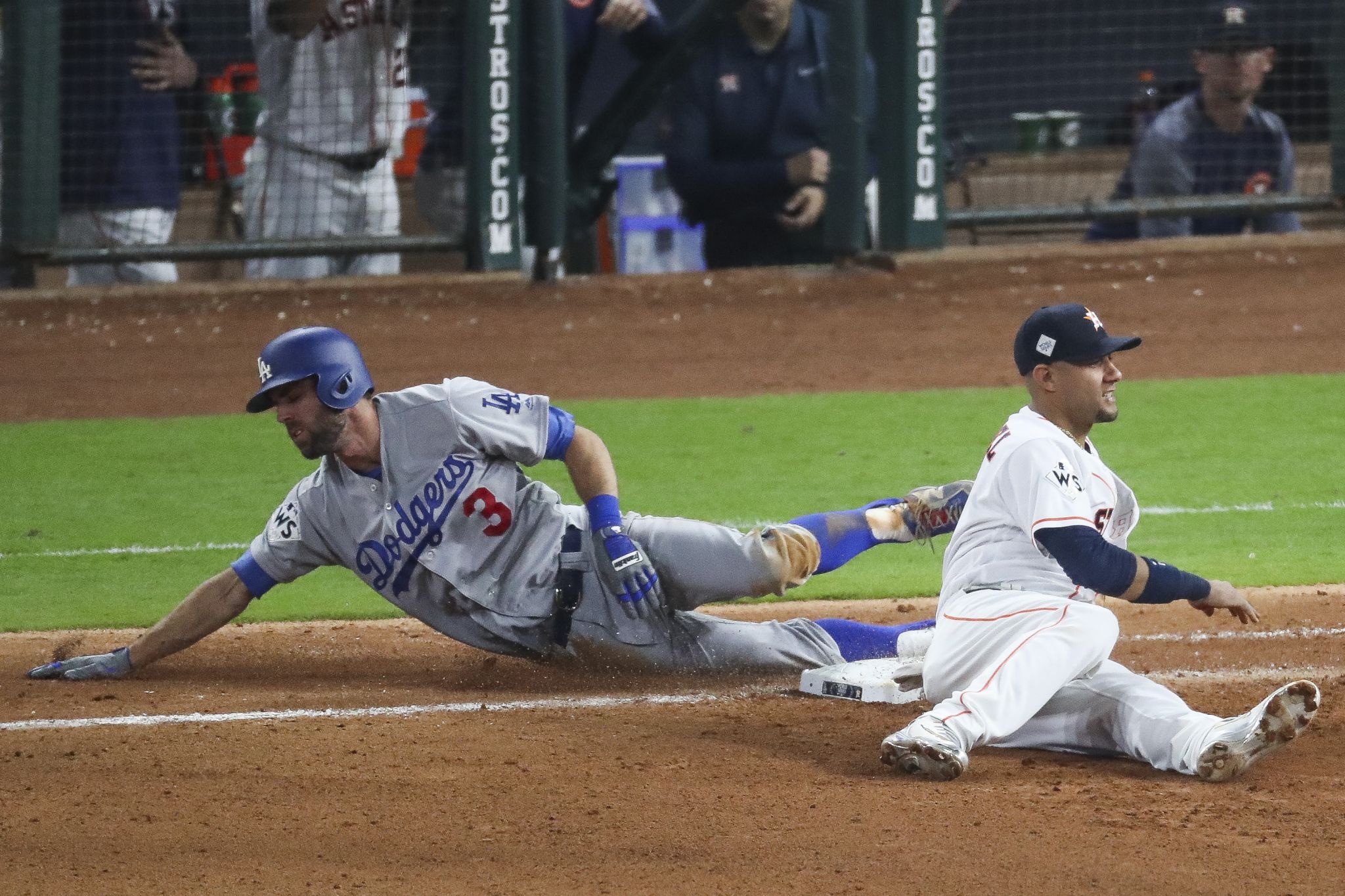 Some look askew at Yuli Gurriel's dugout squint