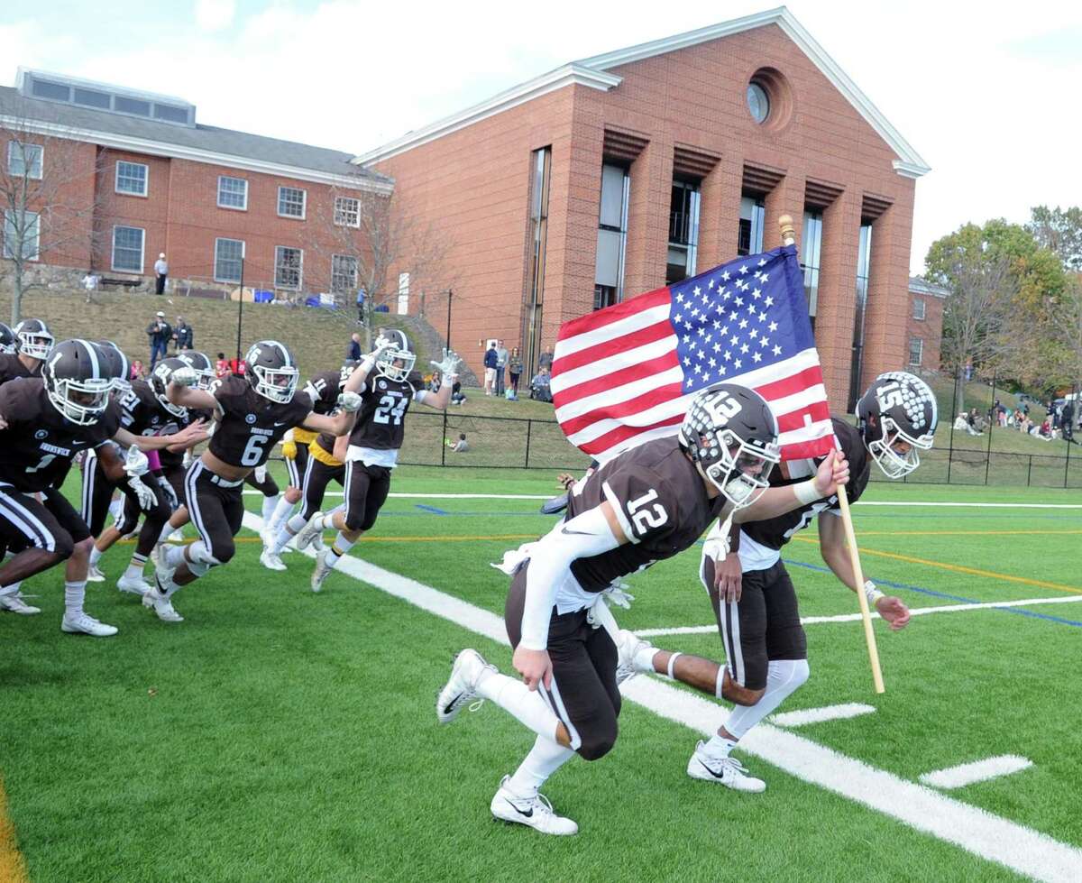 Brunswick Football Team Falls To Erickson League Rival Avon Old Farms