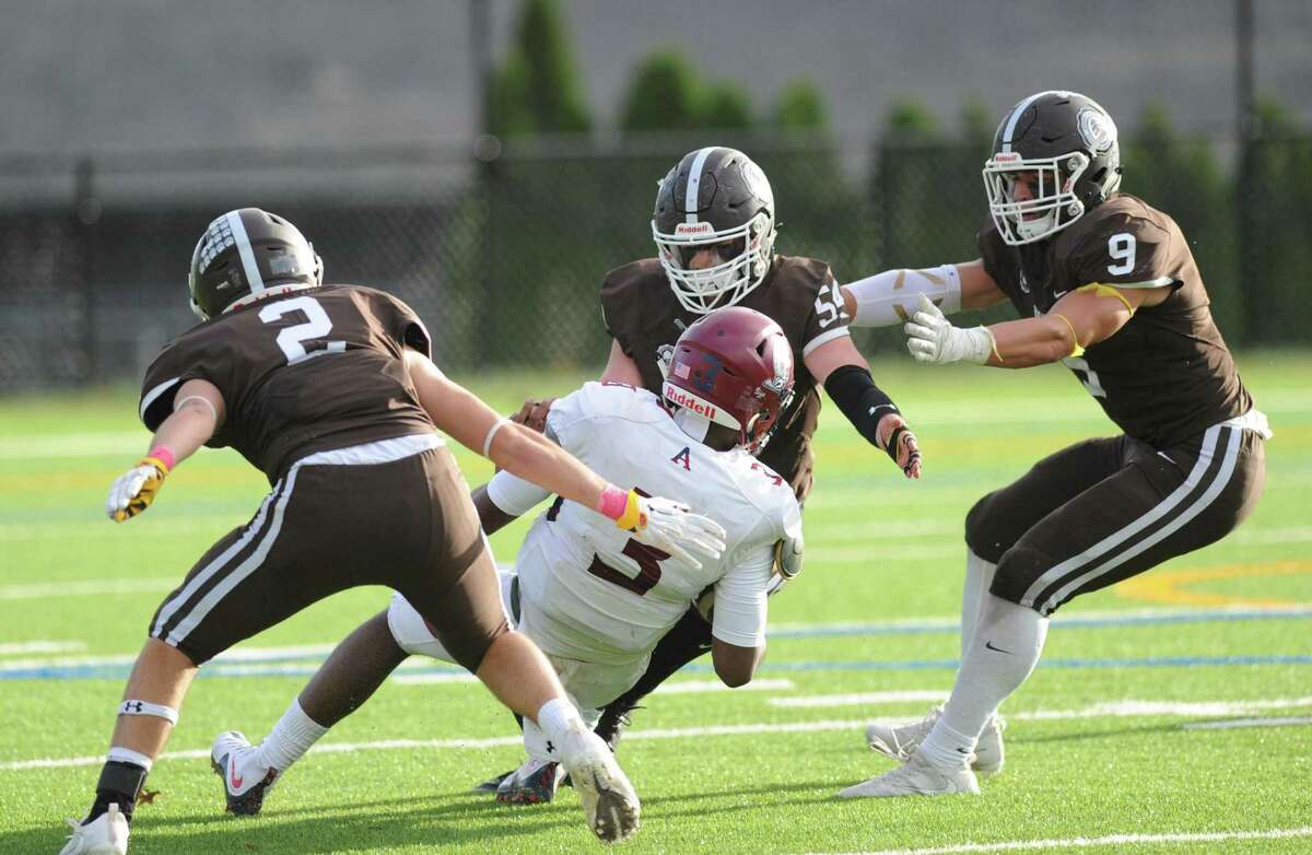 Brunswick Football Team Falls To Erickson League Rival Avon Old Farms