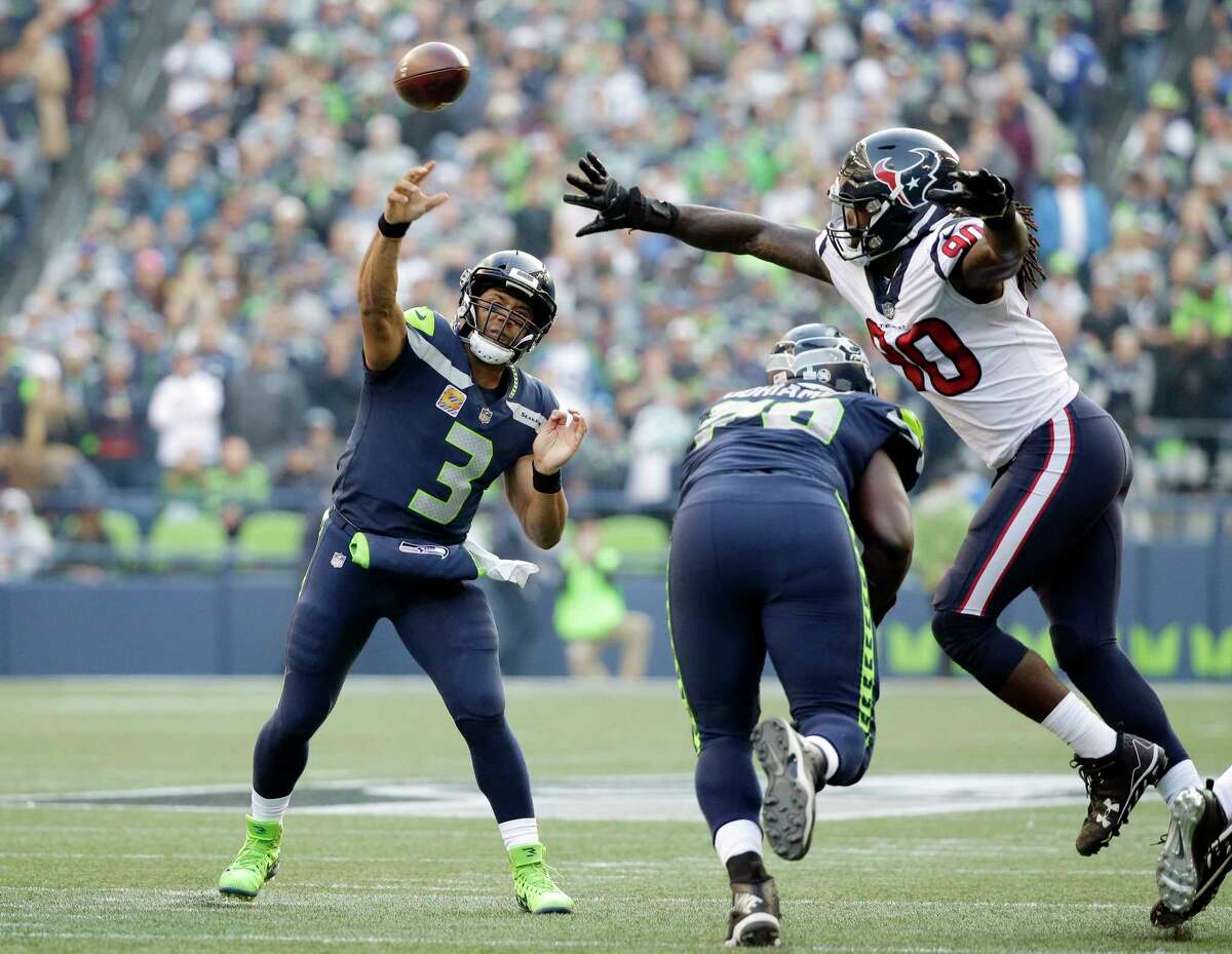 NFL: Wilson's Heroics Lead Seahawks To Wild Win Over Texans