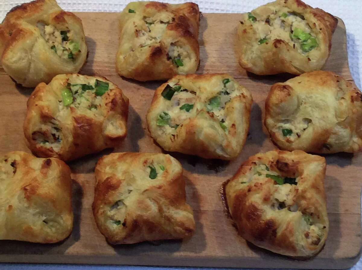The finished Canton Chicken Puffs