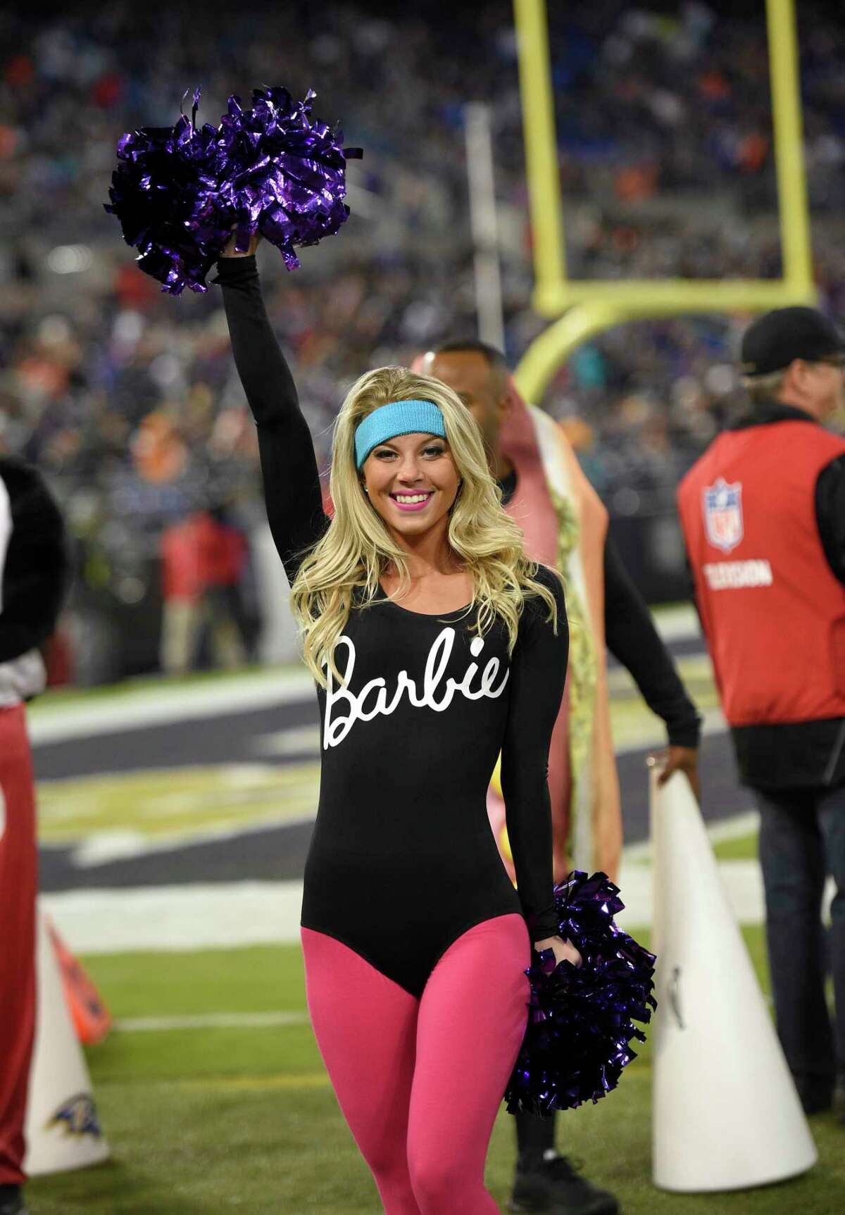 NFL cheerleaders don their best Halloween costumes