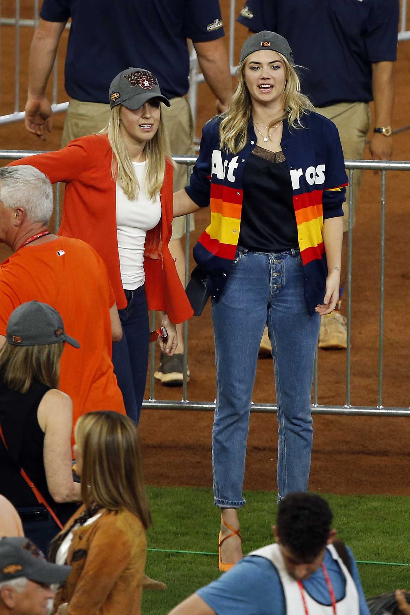 KPRC2 / Click2Houston - Kate Upton was the most recent big name to wear  the famous Astros sweater, which we're profiling tonight on KPRC2 News.  Astros legend Nolan Ryan was one of