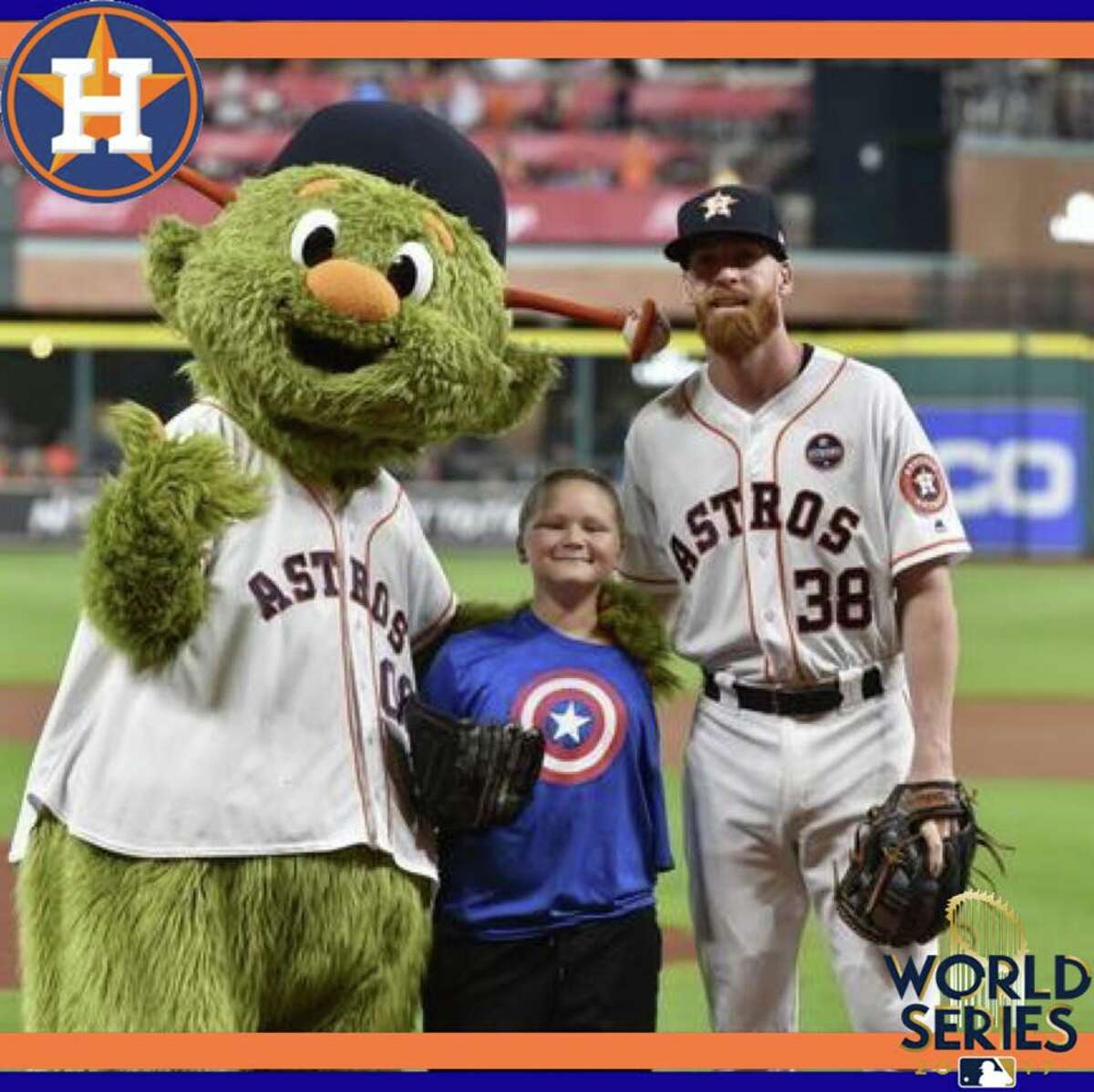 From Houston to Philadelphia to Paris, Astros fans from around the world shared photos of themselves to Chron.com representing their World Series team.