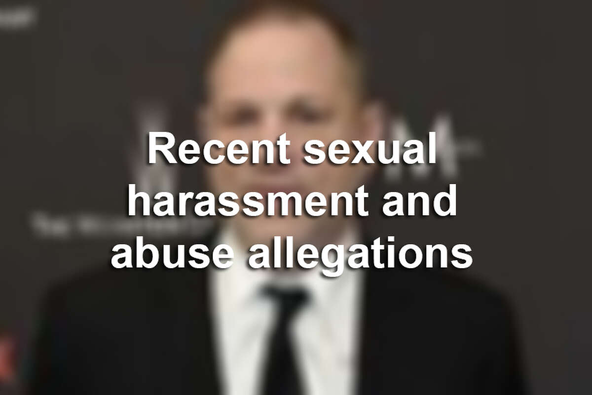 Recent sexual harassment and abuse allegations