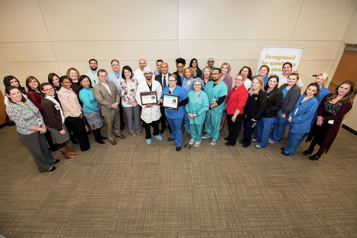 Strokes afflict a new patient every 40 seconds and lead to one death every four minutes. The American Heart Association and American Stroke Association recently recognized Memorial Hermann Katy Hospital for high quality stroke care, awarding the hospital with the "Get with the Guidelines-Stroke GoldPlus-Target: Stroke Honor Roll Elite" award. To qualify for the Target: Stroke Honor Roll, hospitals must meet quality measures developed to reduce the time between the patient's arrival at the hospital and treatment with the clot-busting agent called tissue plasminogen activator, or tPA. If given within the first three hours following the onset of stroke symptoms, tPA has been proven to significantly reduce the effects of stroke and lessen the chance for permanent disability.