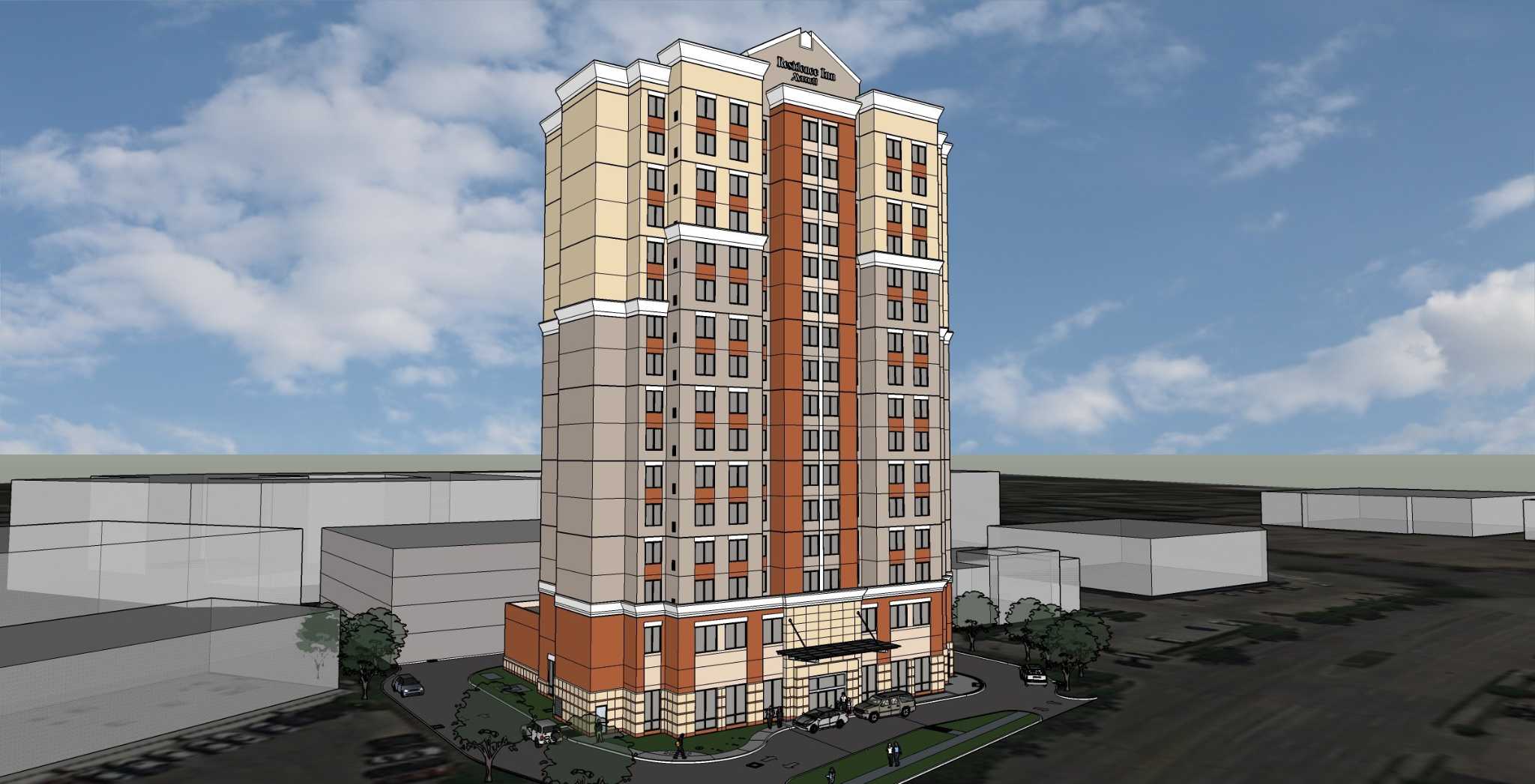 Residence Inn High Rise Going Up Near Nrg Stadium Houstonchronicle