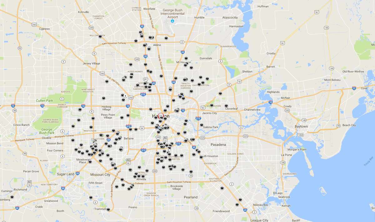 Gallery Maps that explain Houston crime