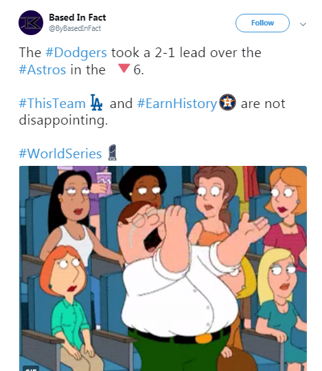 Internet loses it as Dodgers rally past Astros, force Game 7