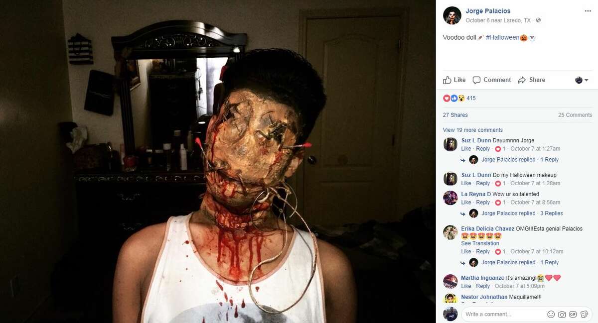 Laredoans took to social media to show off their incredible costumes for Halloween.