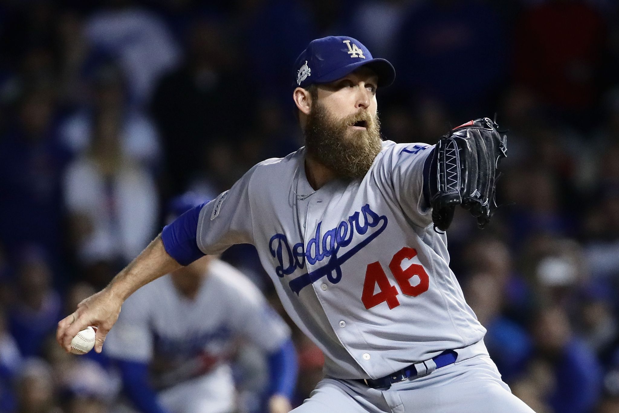 Before and after shots of Astros, Dodgers standouts prove facial hair  really does make you cooler