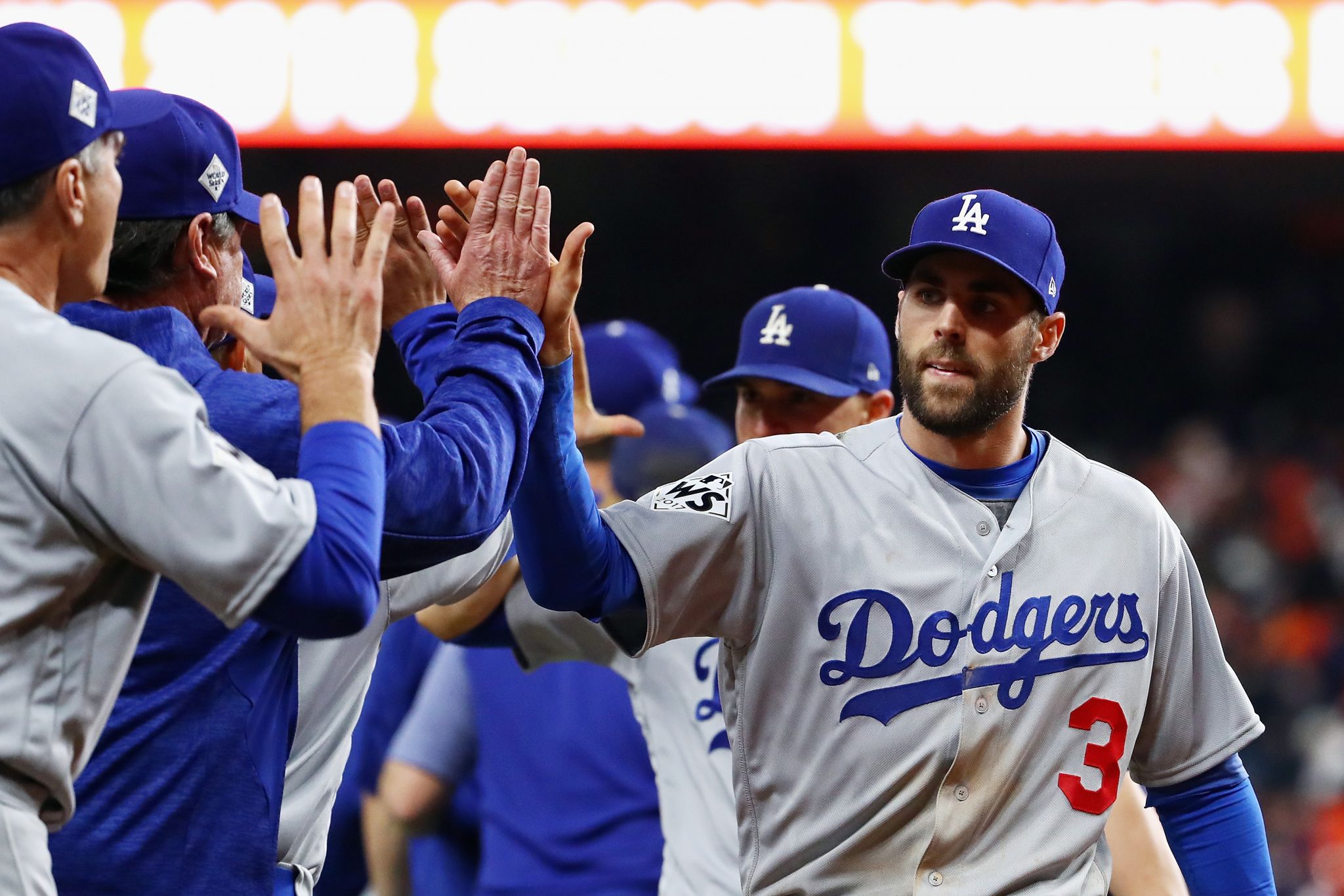 Before and after shots of Astros, Dodgers standouts prove facial hair  really does make you cooler